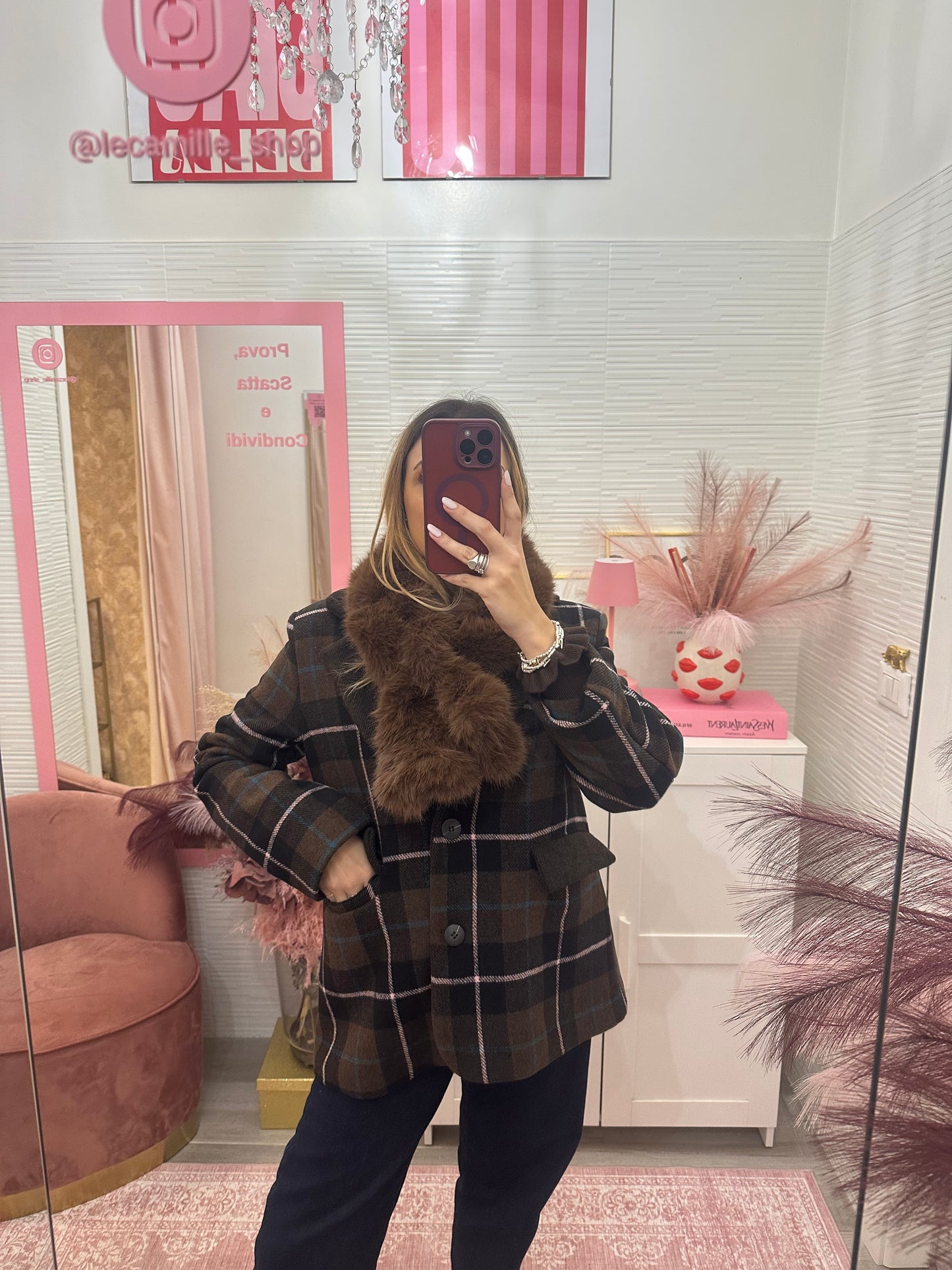 Giacca over a quadri