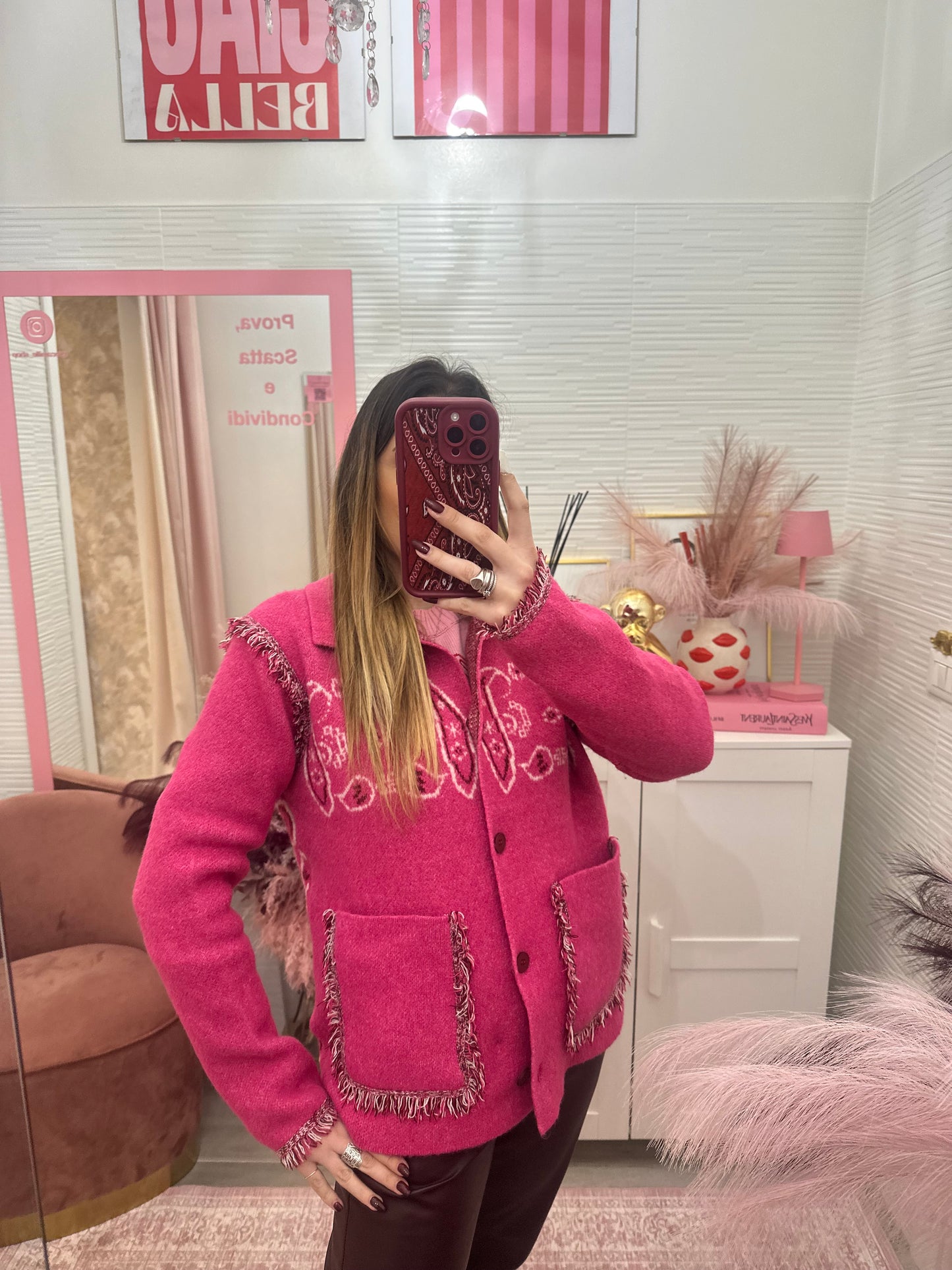 Giacchina bandana Fucsia