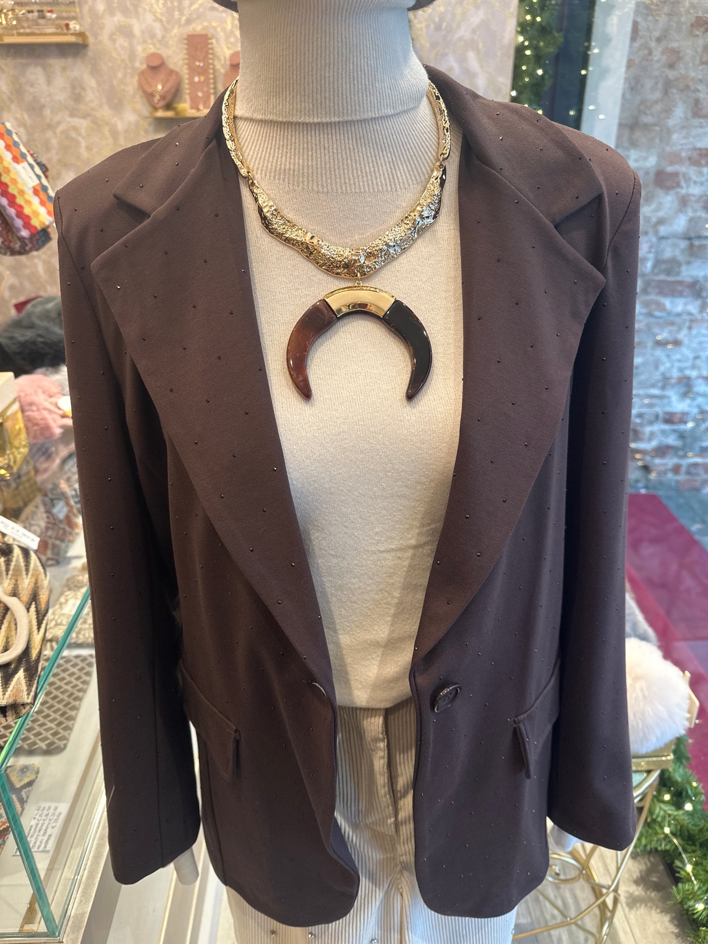 Blazer micro punti luce