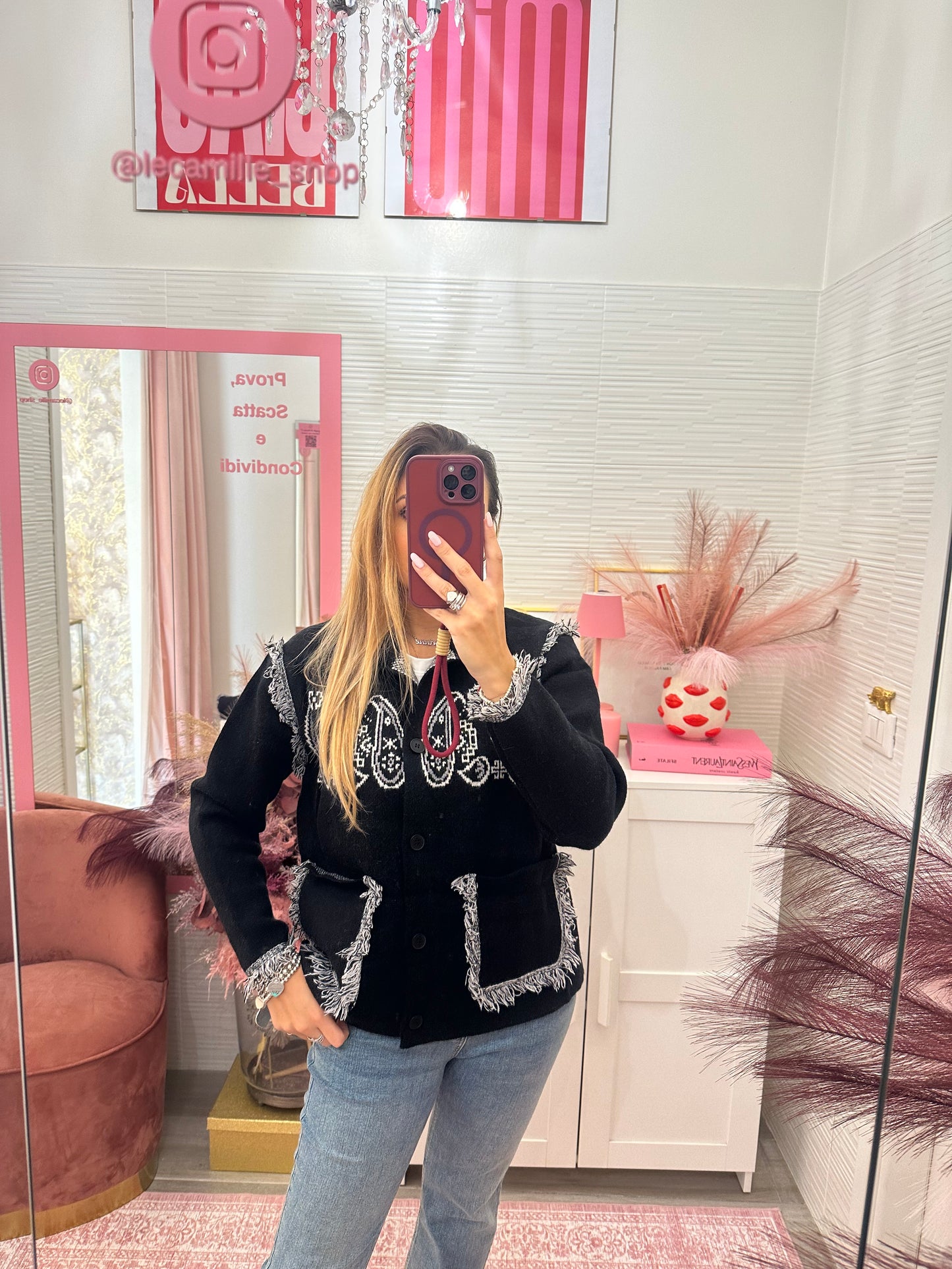 Giacchina bandana nero