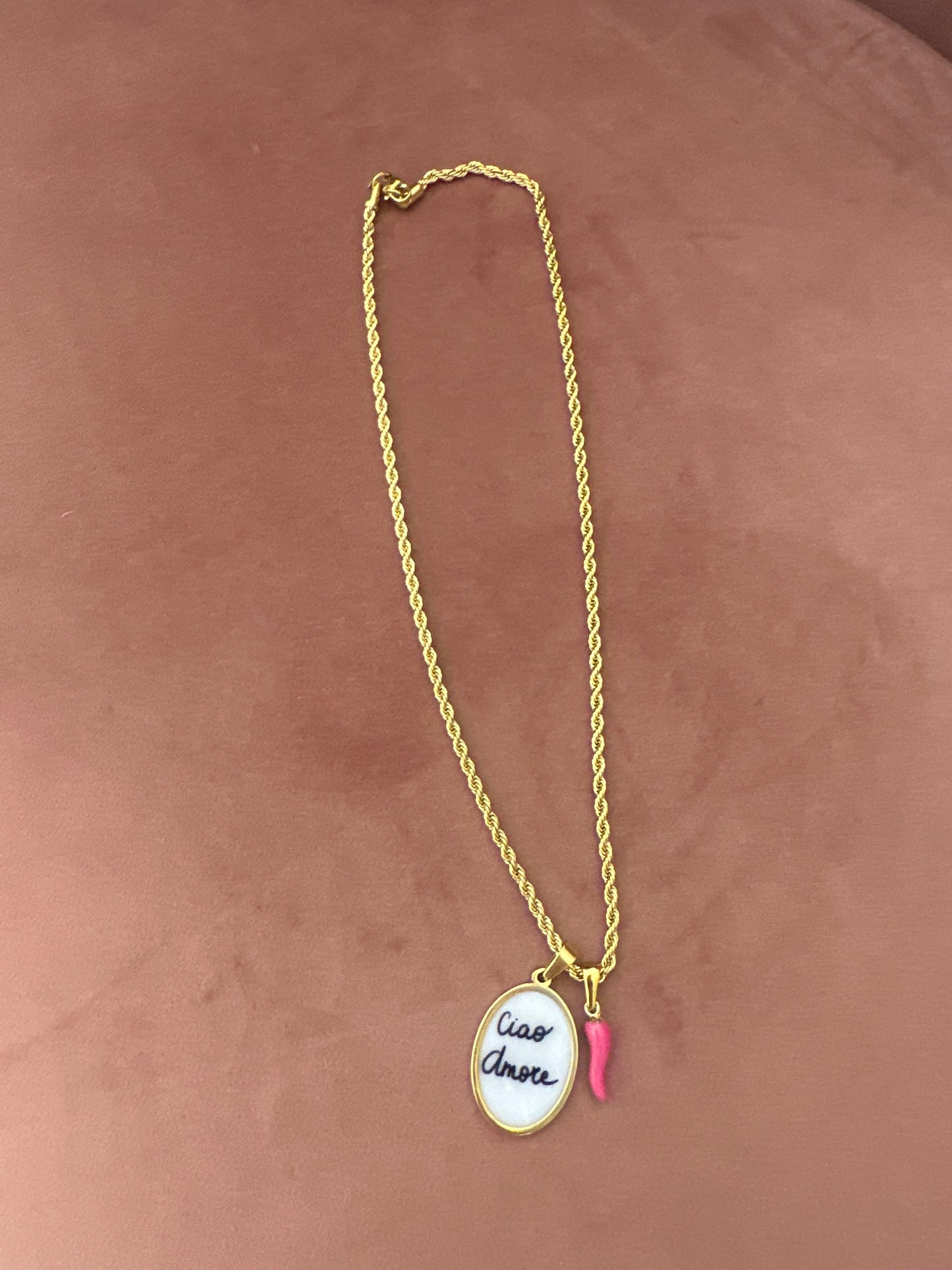 Collana medaglietta