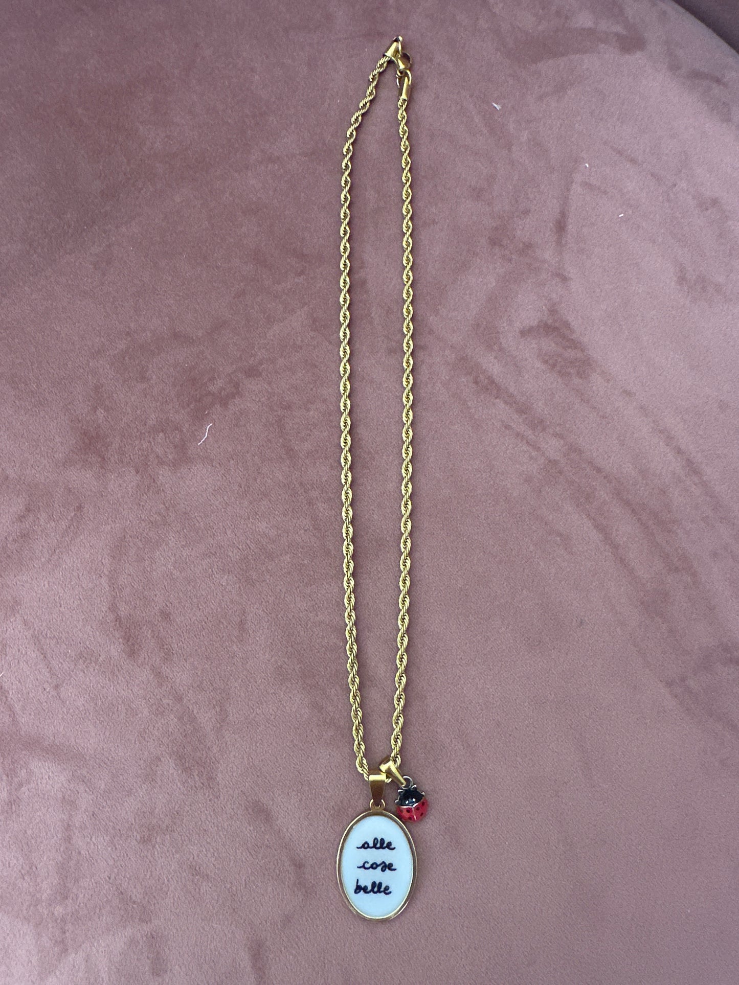 Collana medaglietta