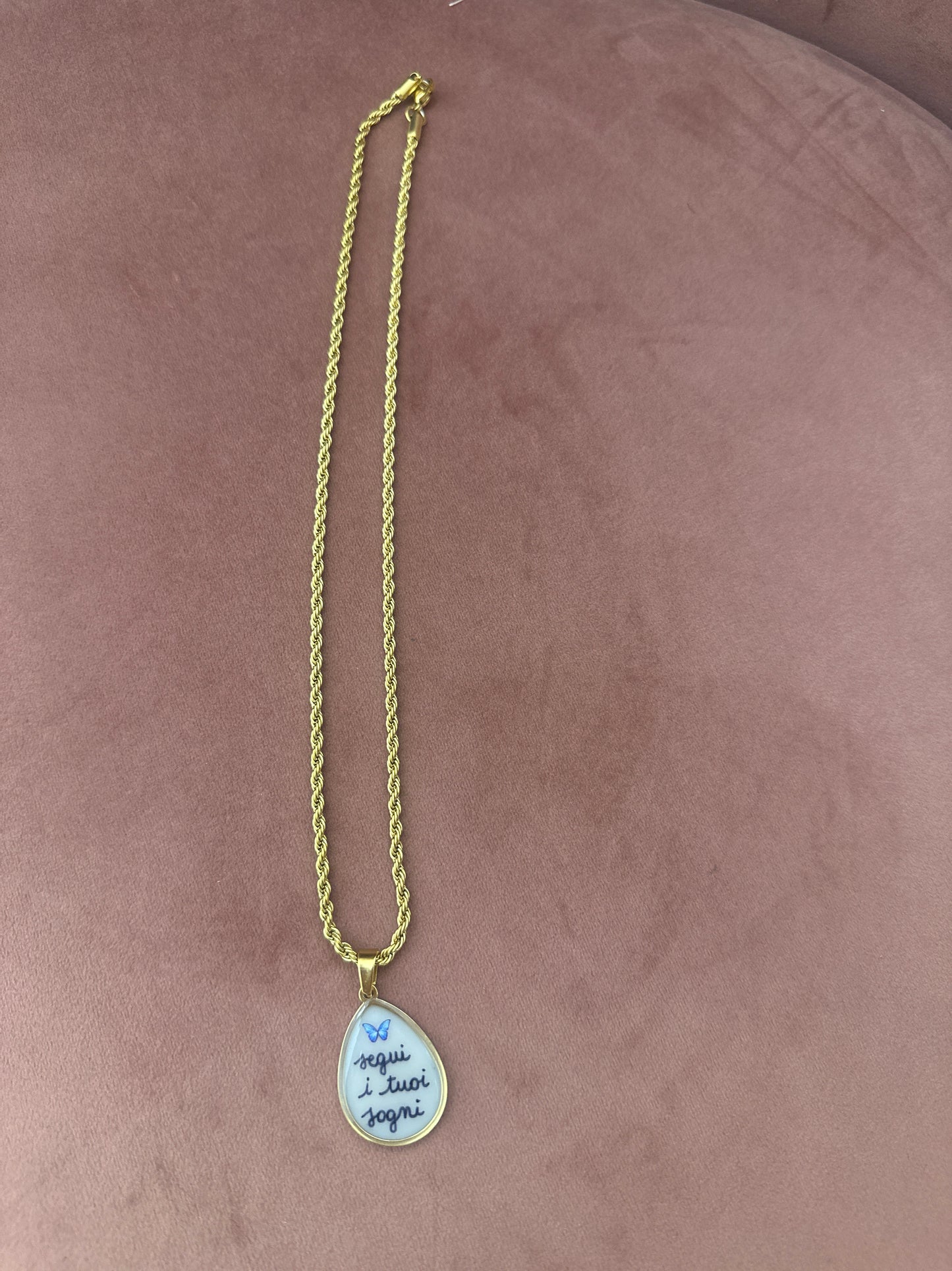 Collana medaglietta