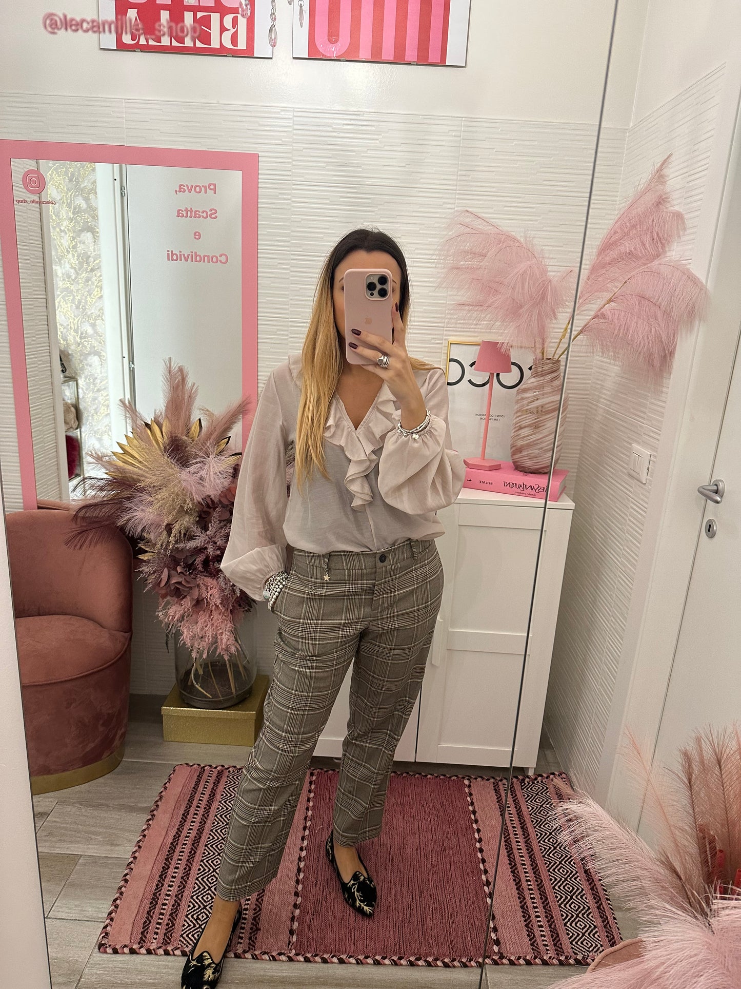 Pantalone pied de poule Souvenir