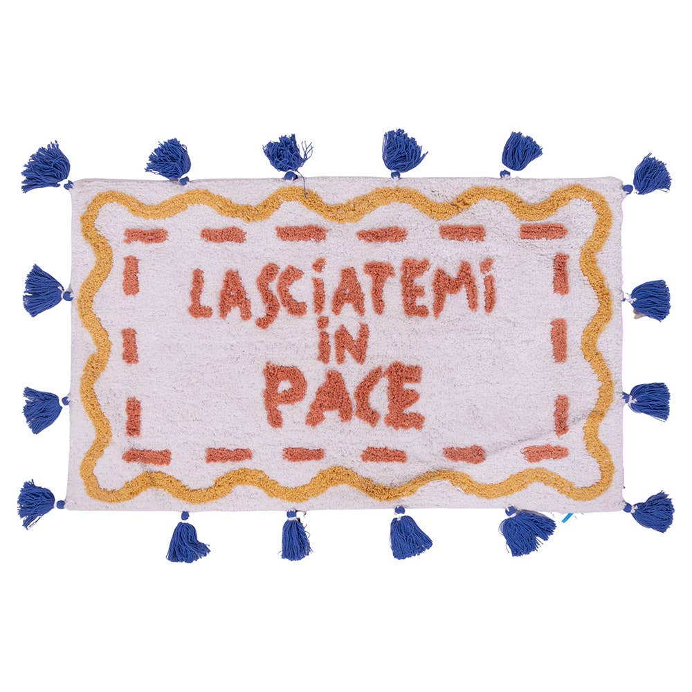 Tappetino bagno “Lasciatemi in Pace”