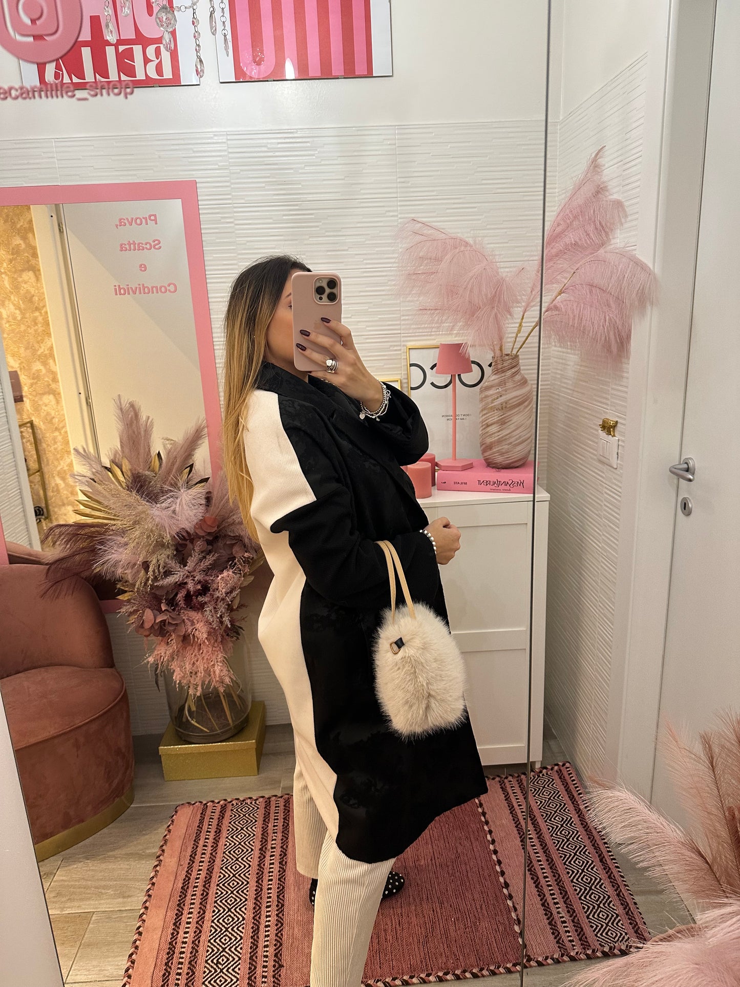 Cappotto bicolor Souvenir