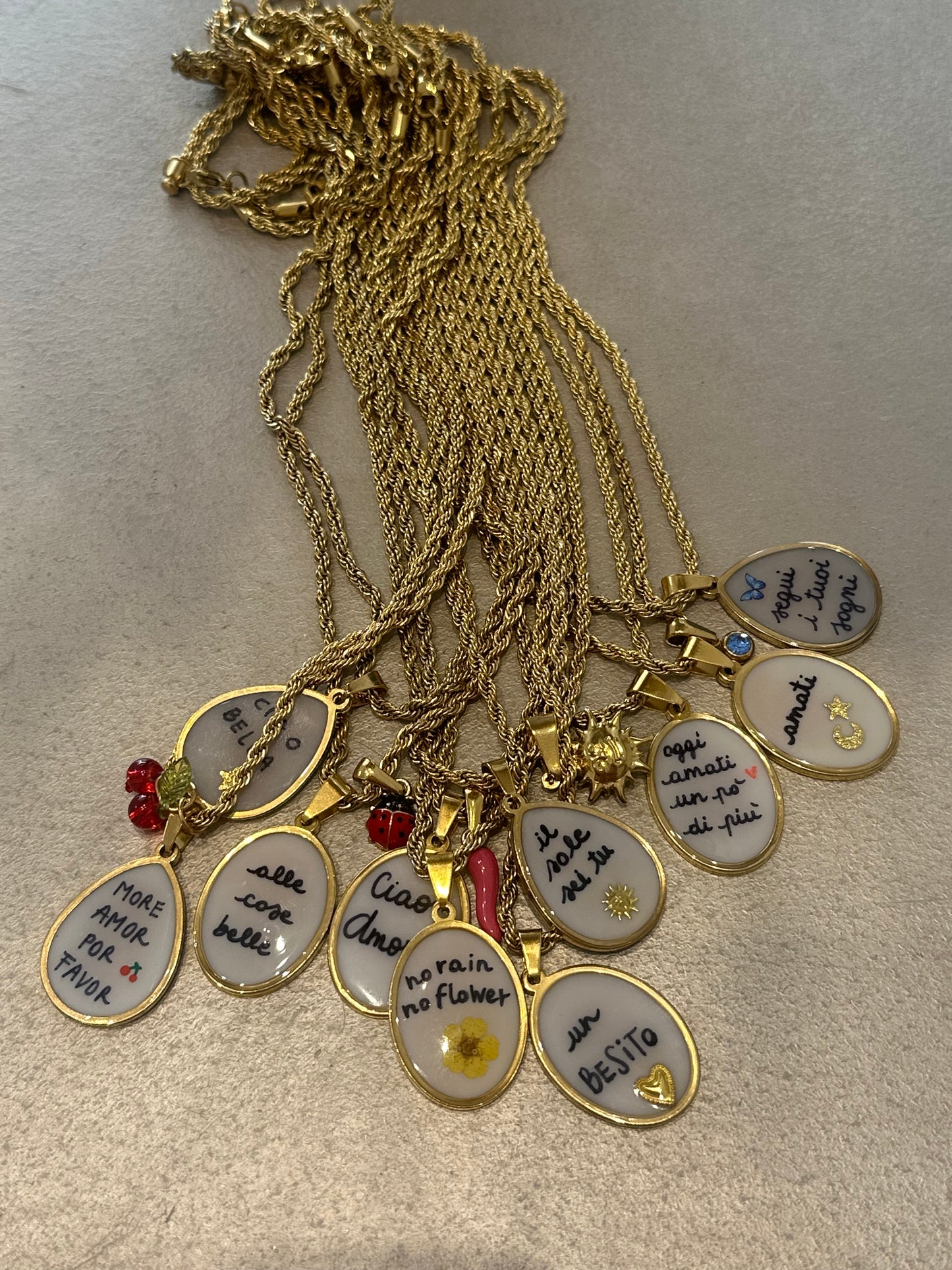 Collana medaglietta