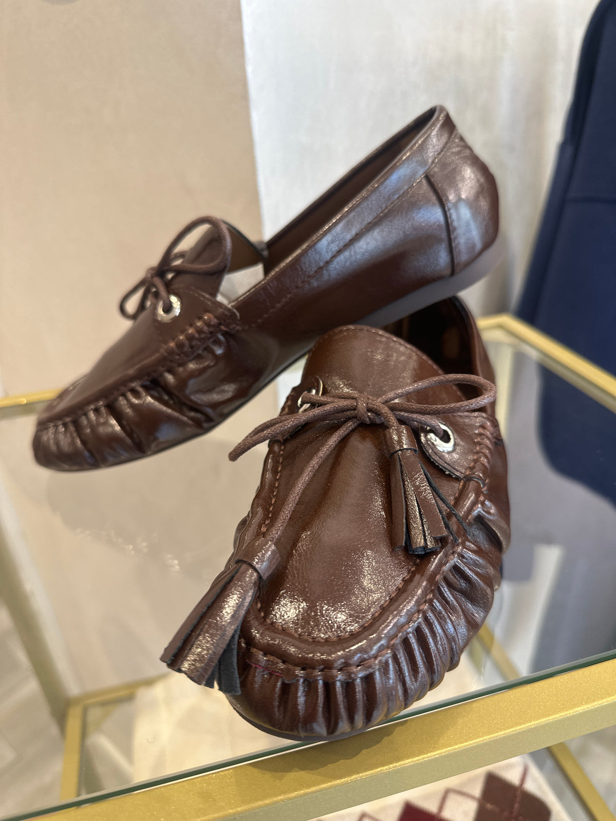 Mocassico con nappine