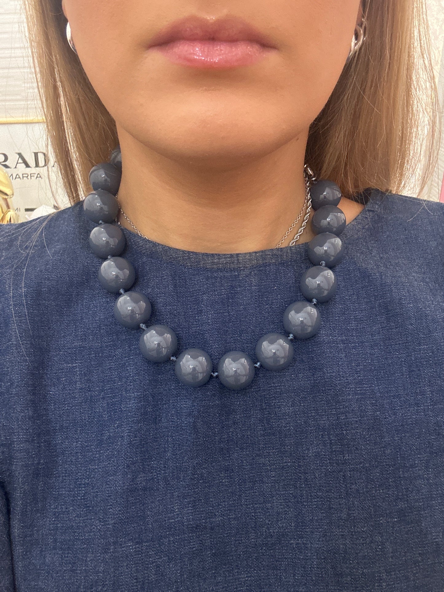 Collana baloon resinak