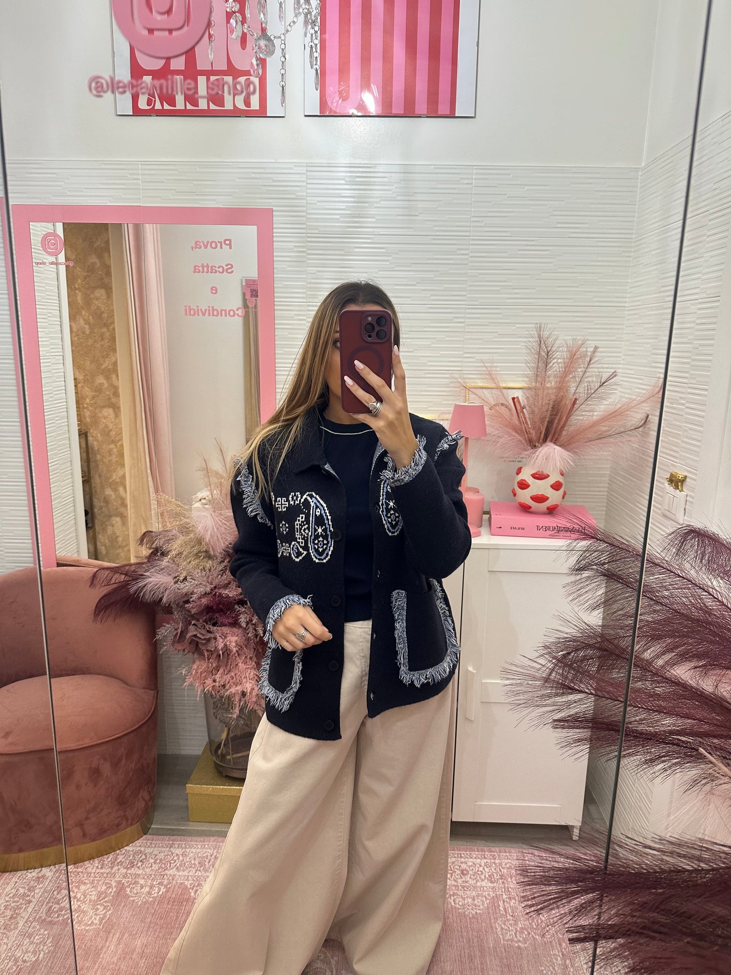 Giacchina bandana navy blu