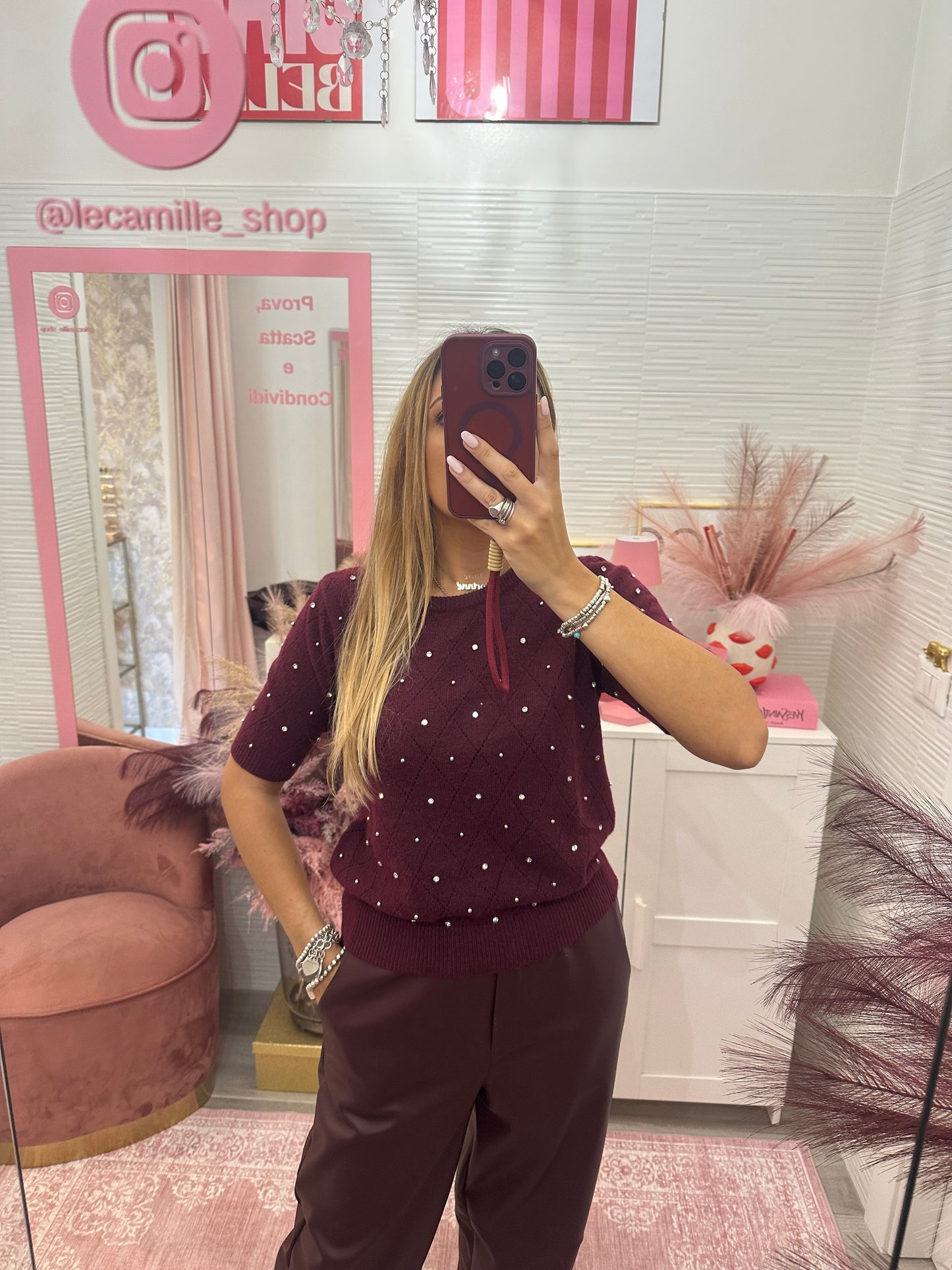 Maglioncino applicazioni