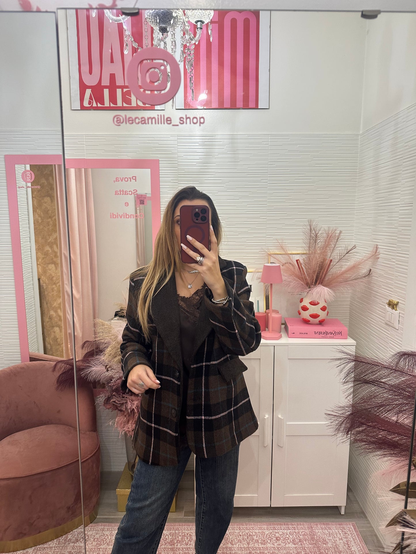 Giacca over a quadri