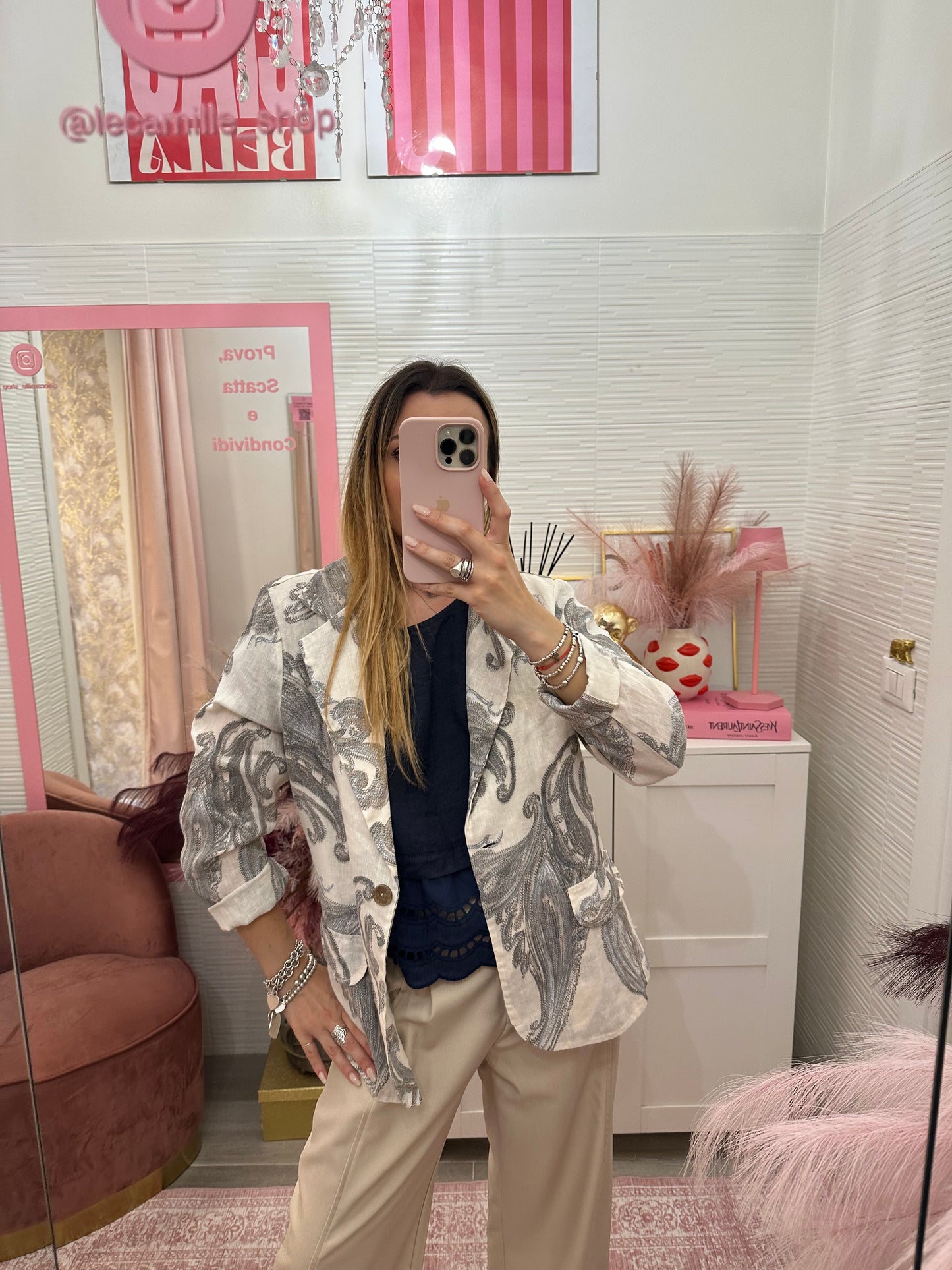 Blazer pasley in lino