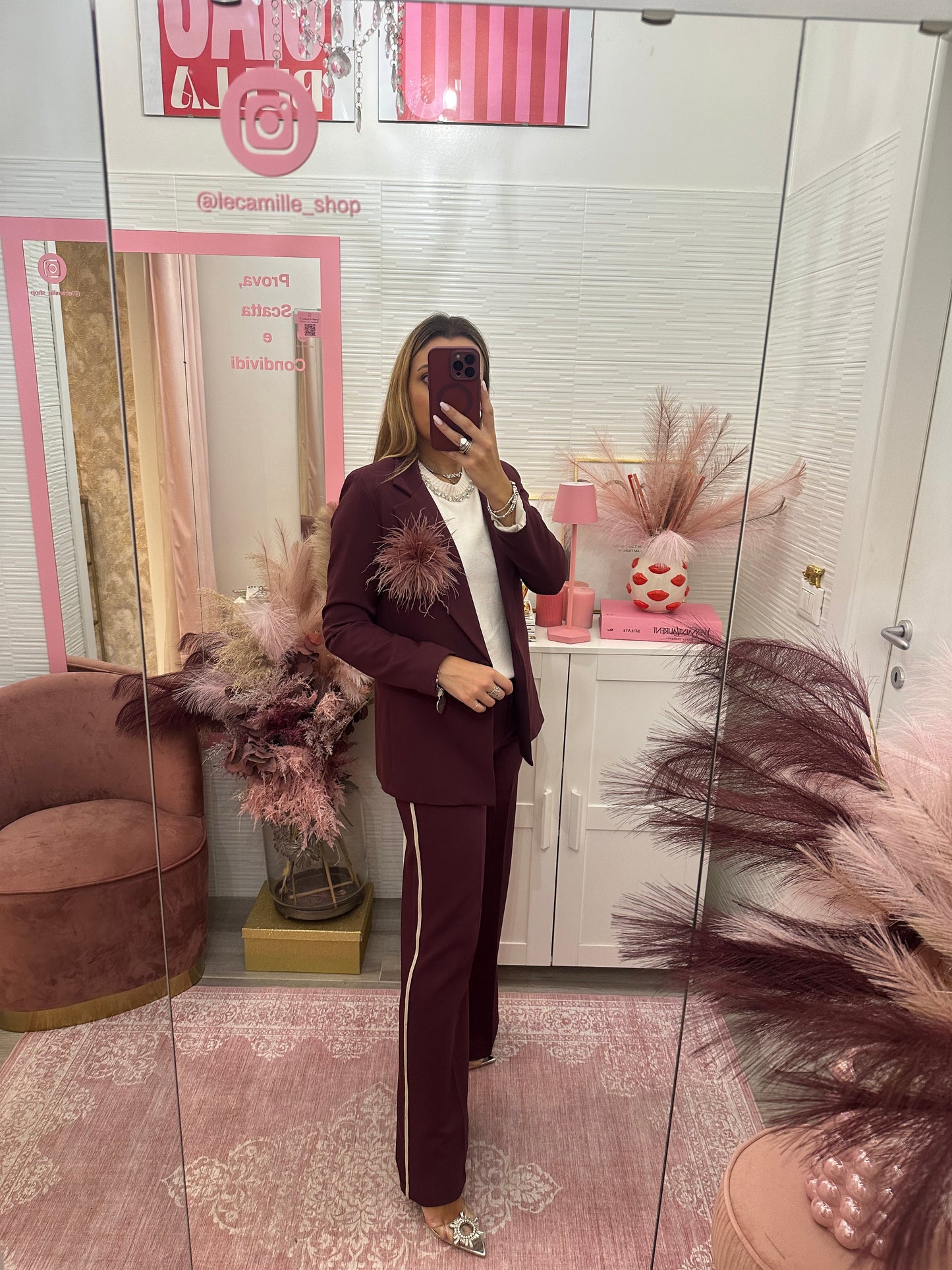 Pantalone banda laterale