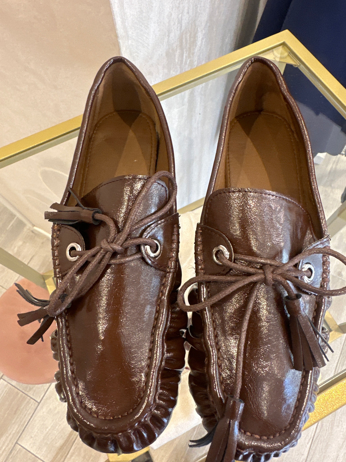Mocassico con nappine