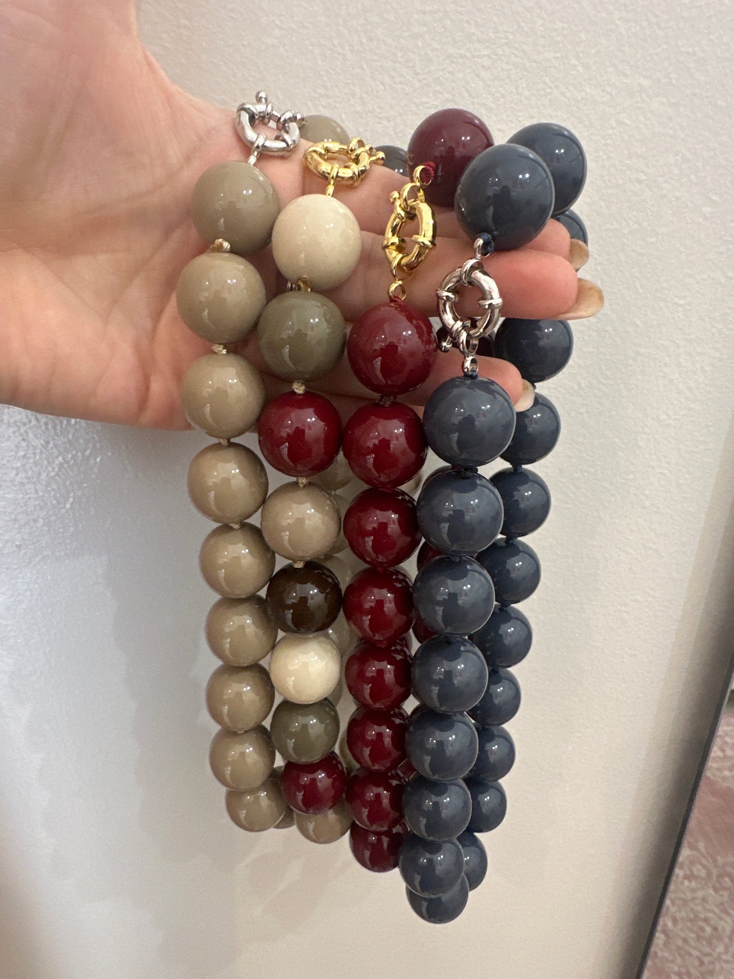 Collana baloon resinak