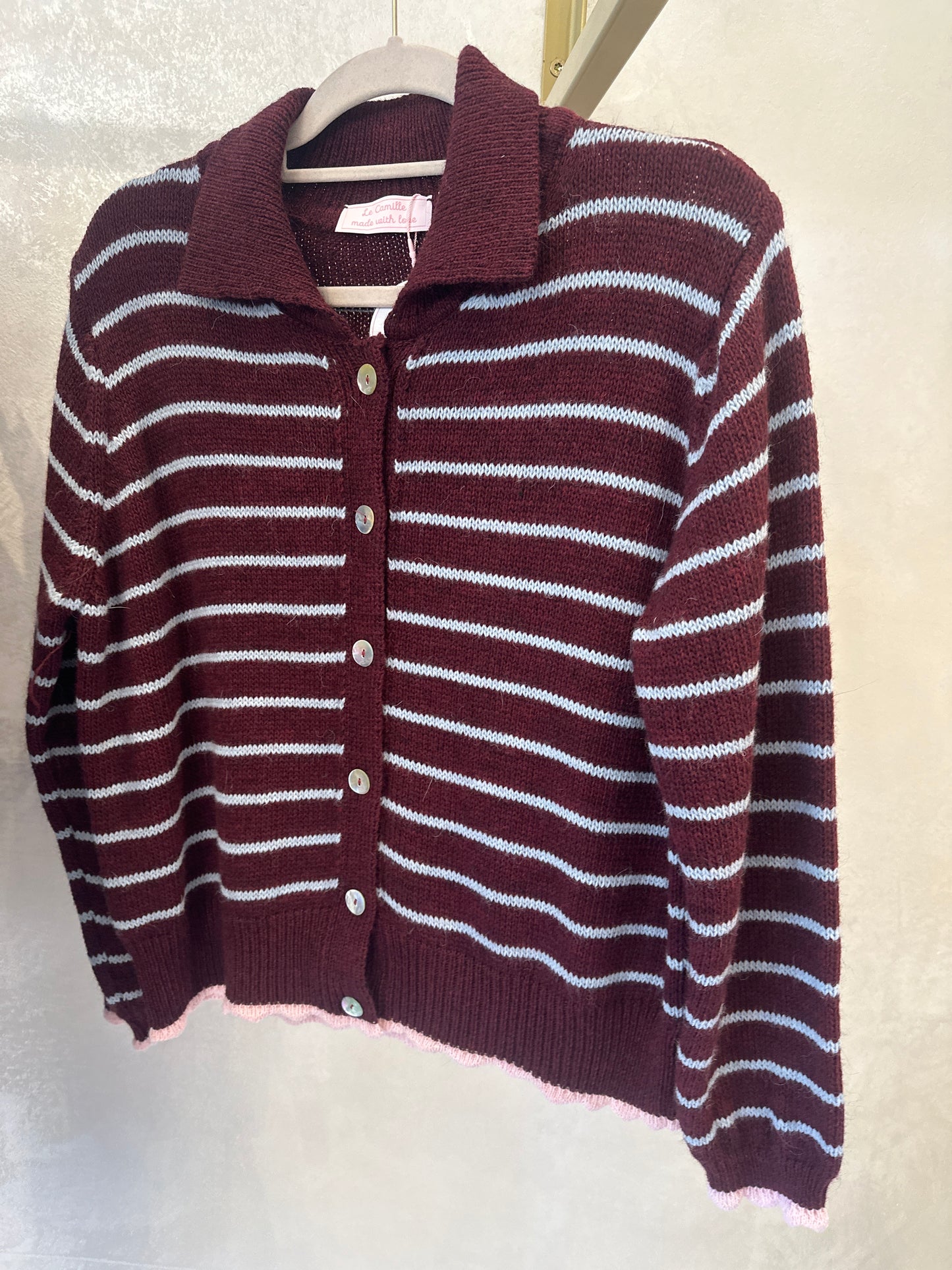 Cardigan con colletto