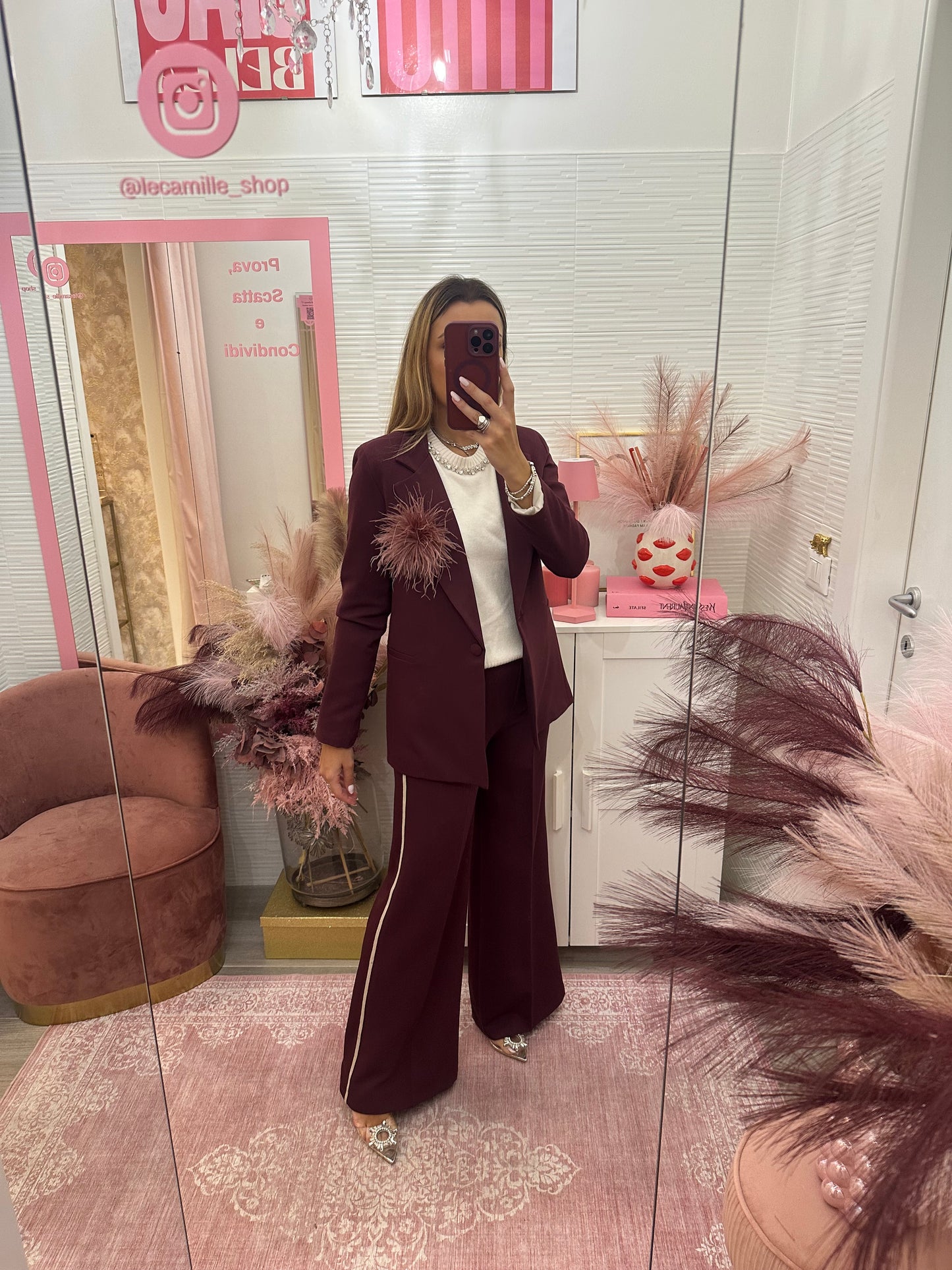 Pantalone banda laterale