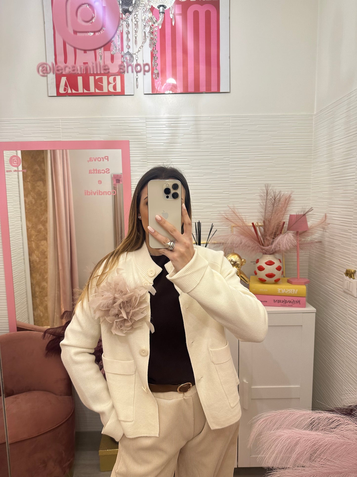 Cardigan in maglia