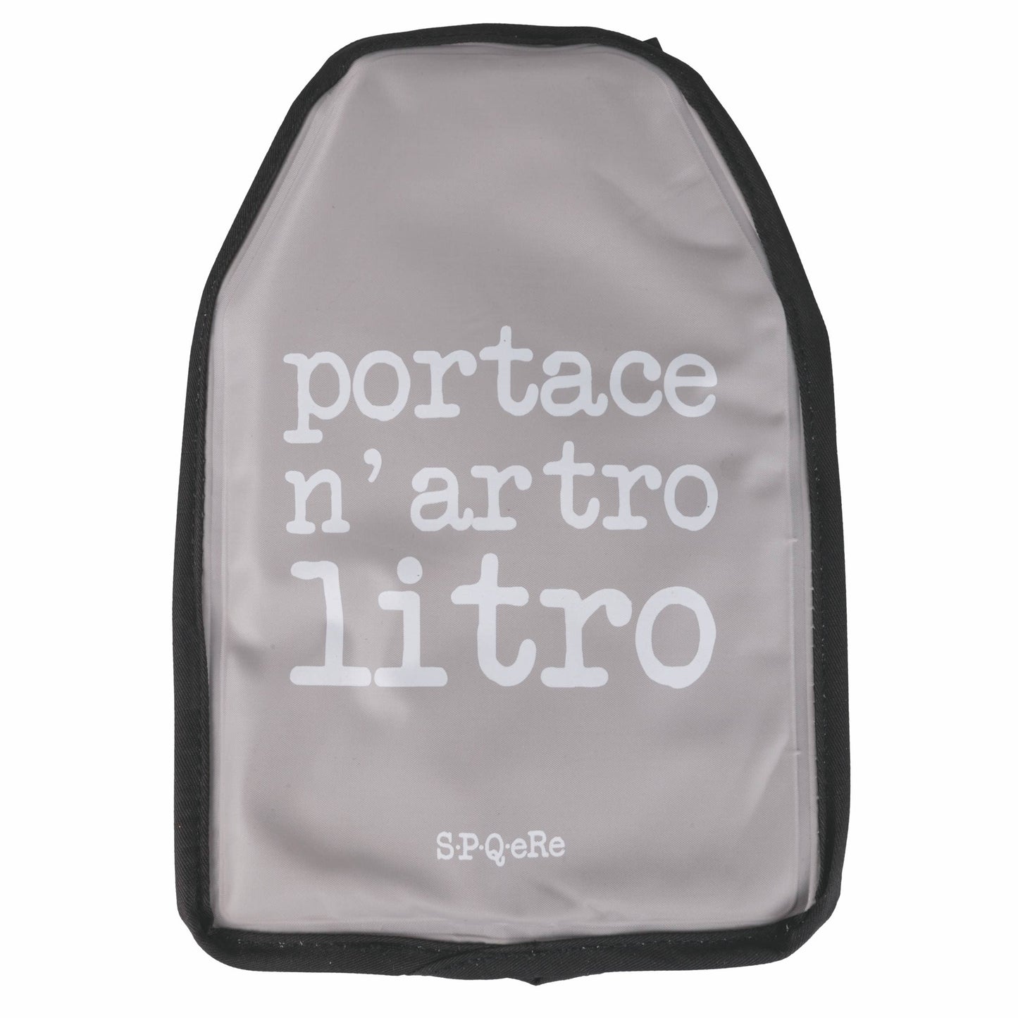 Glacette Double Faces con scritta