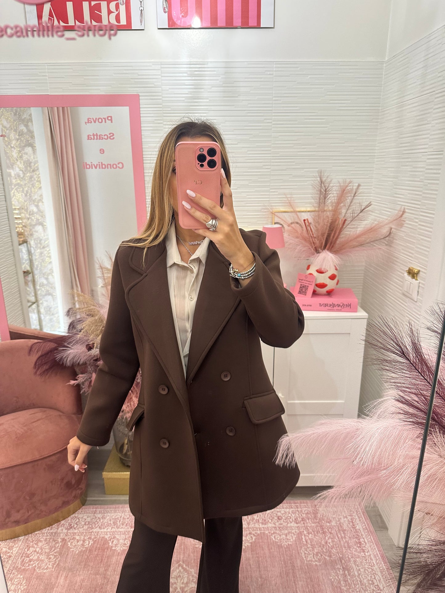 Cappotto doppiopetto over