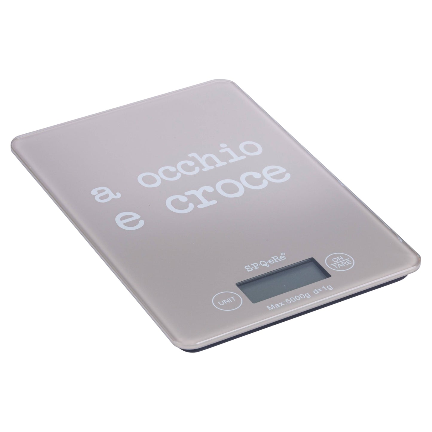 Bilancia Cucina Digitale “A occhio e Croce”