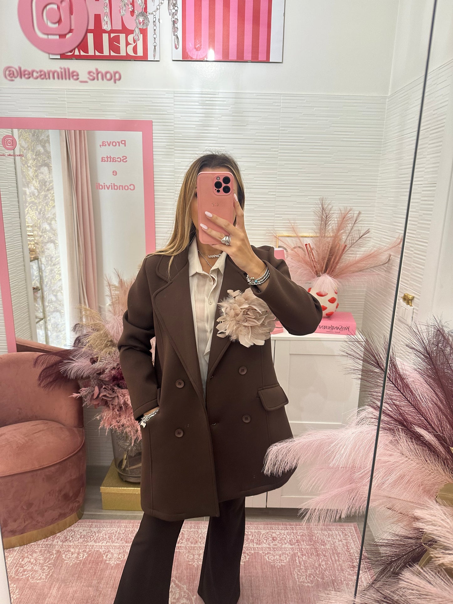 Cappotto doppiopetto over