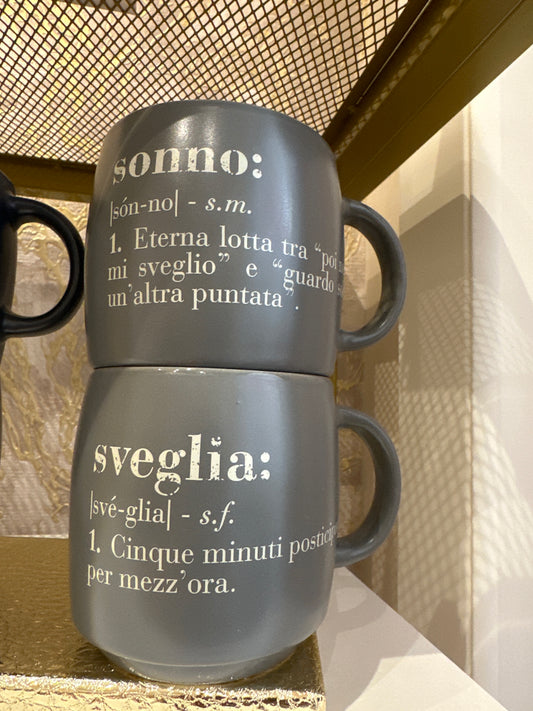 Victionary tazza sveglia/sonno
