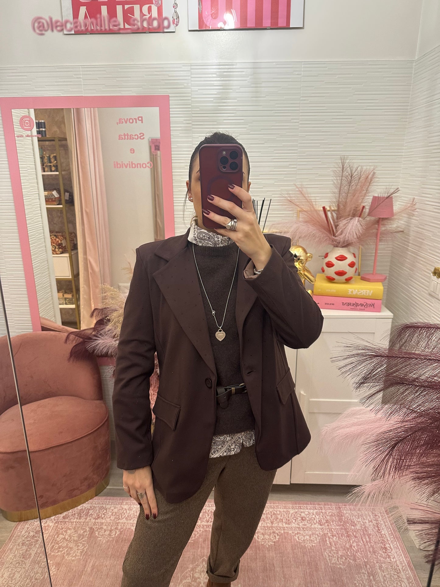 Blazer micro punti luce