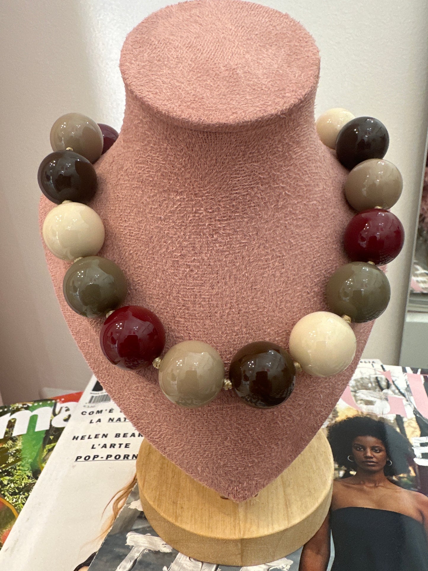 Collana baloon resinak