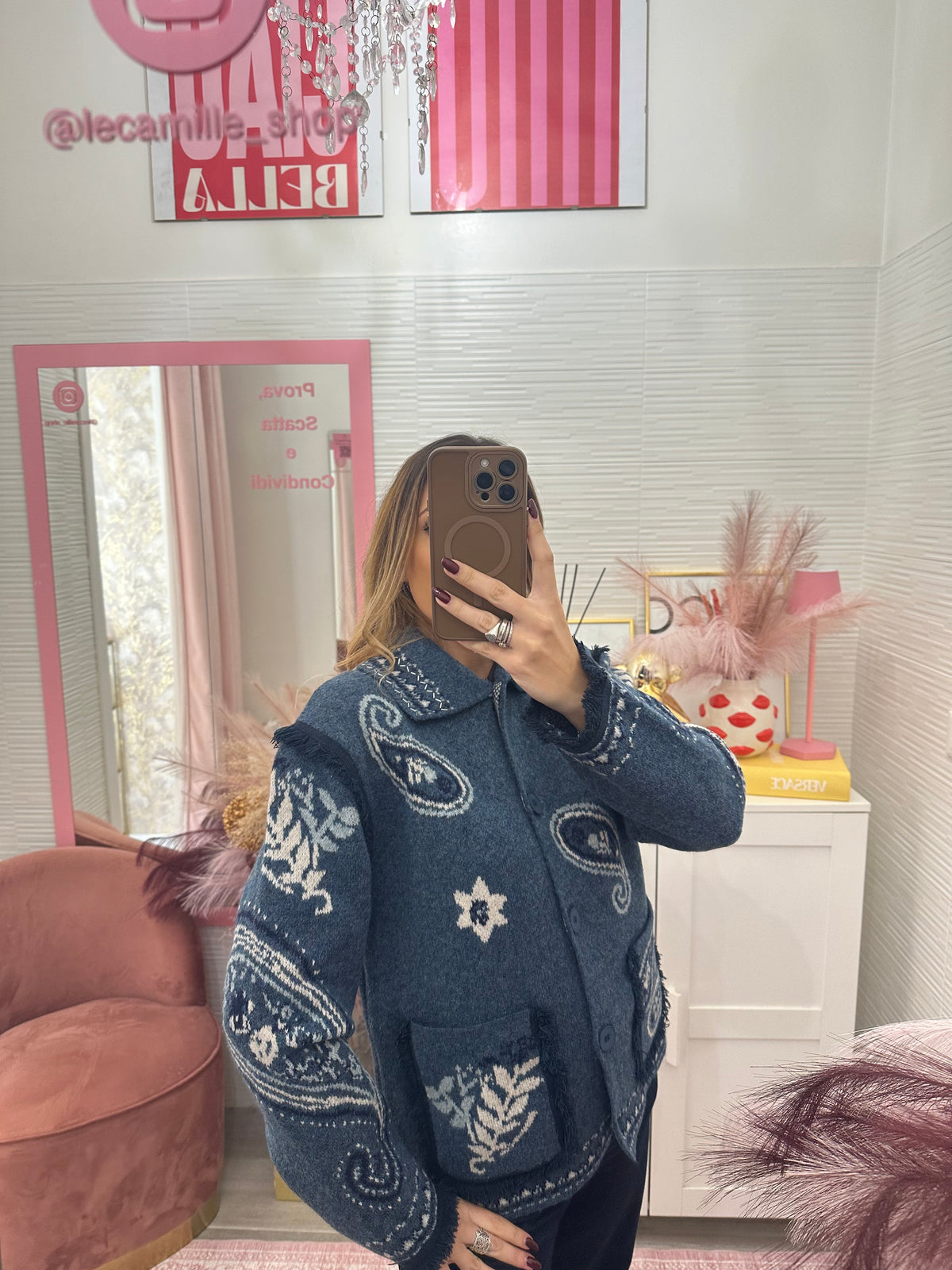 Jacket blu Najano