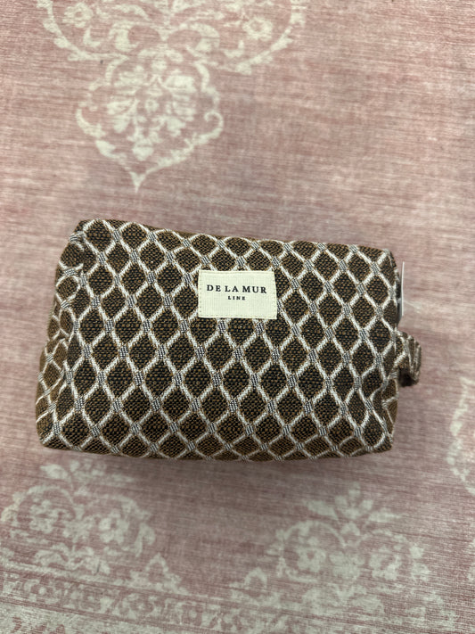 Beauty case medio caffè