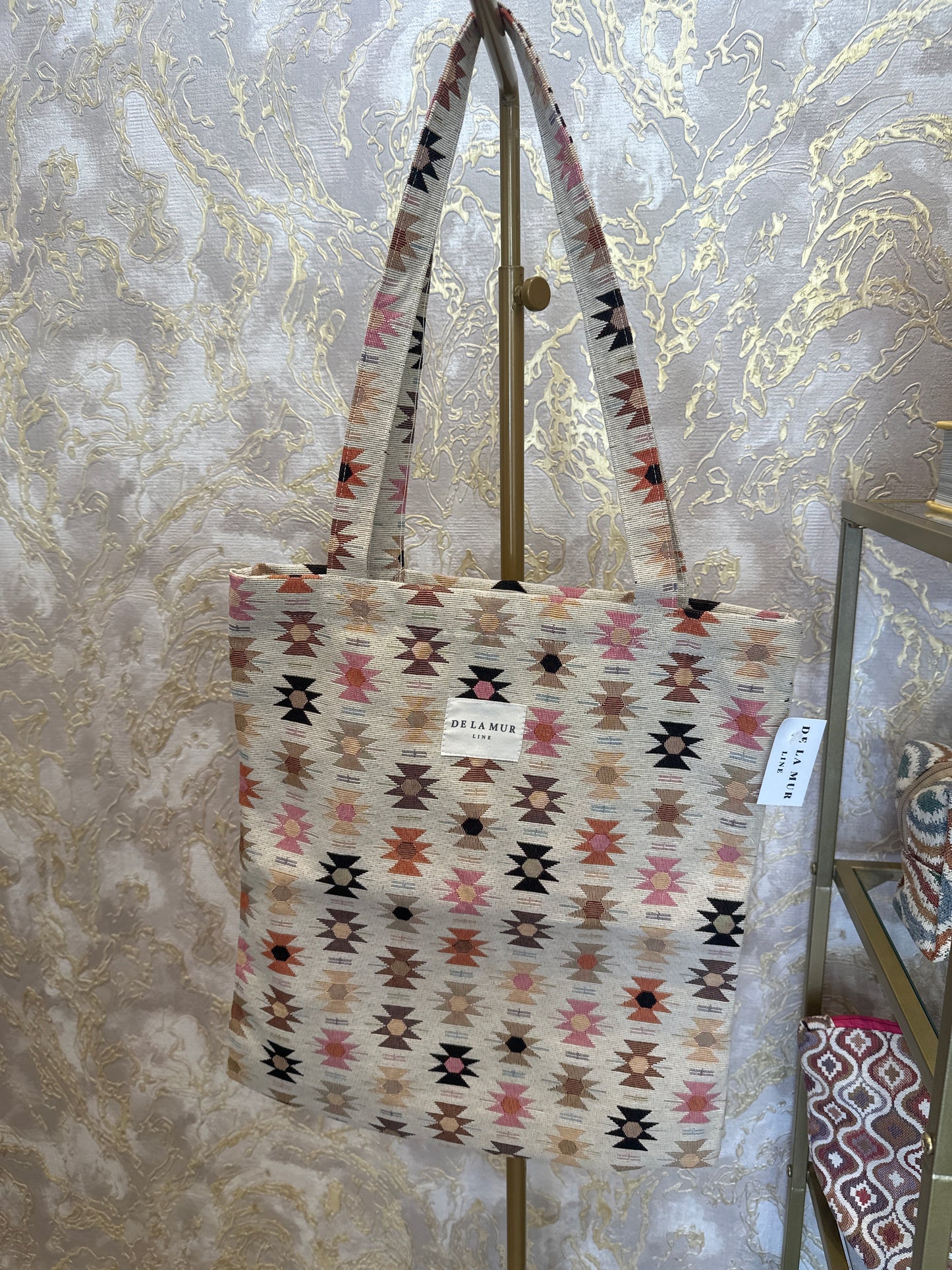 Shopper piccola con zip