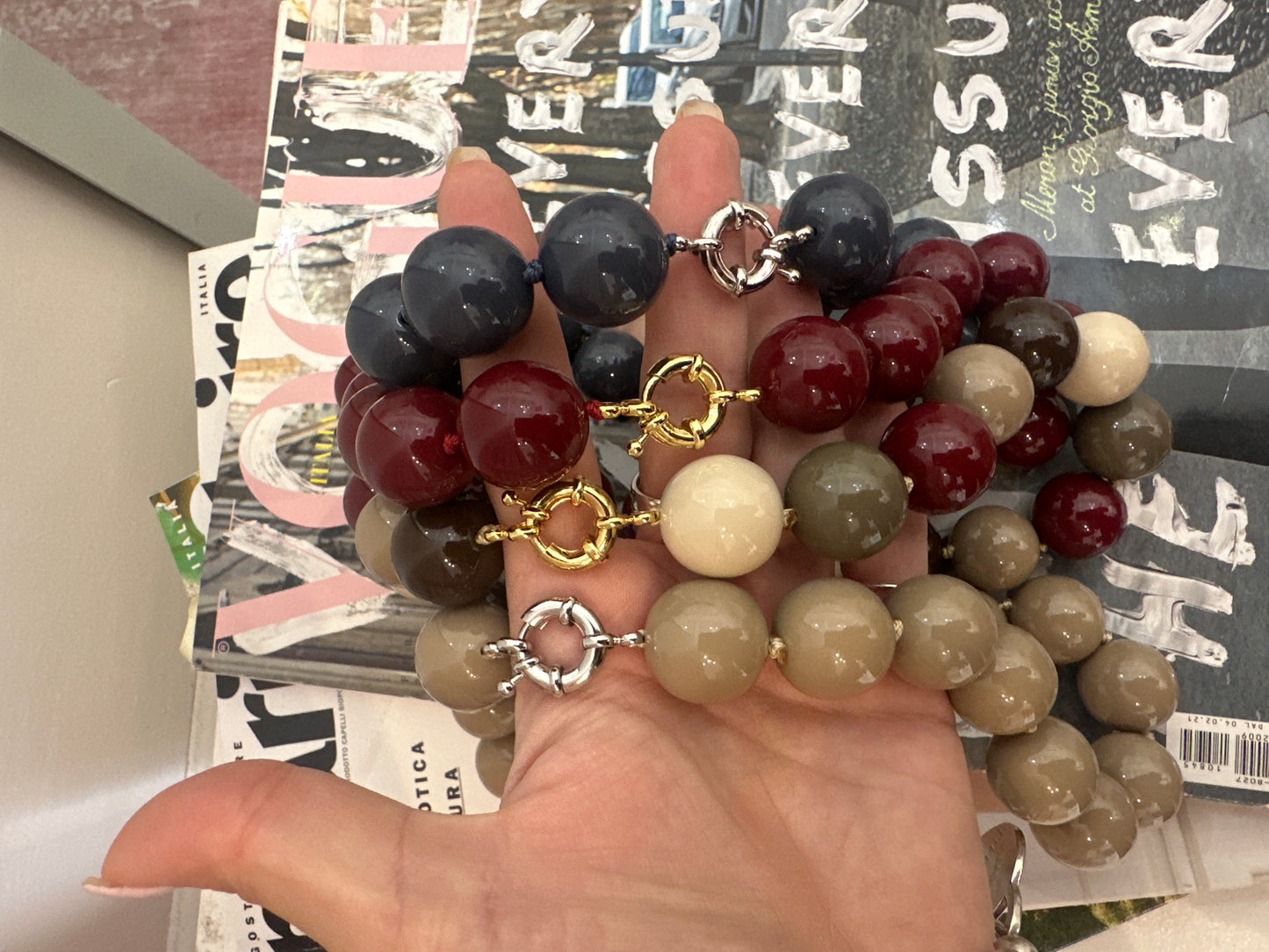 Collana baloon resinak