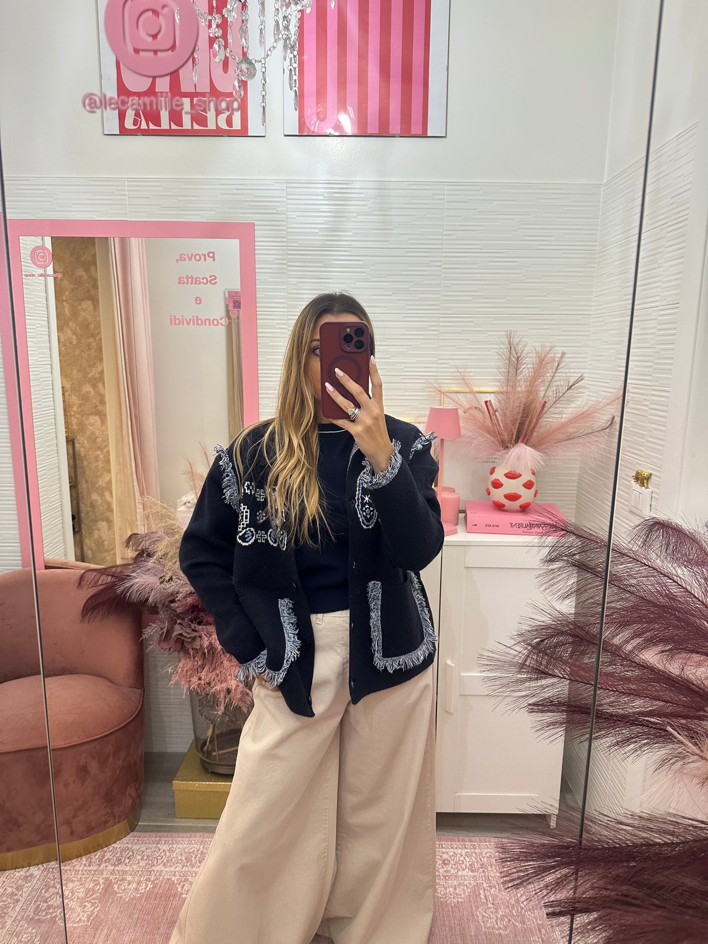 Giacchina bandana navy blu