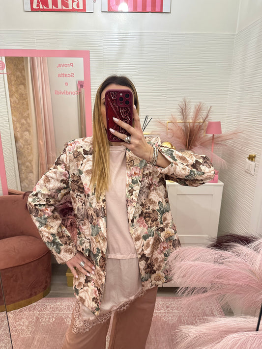 Blazer over rosa chiaro