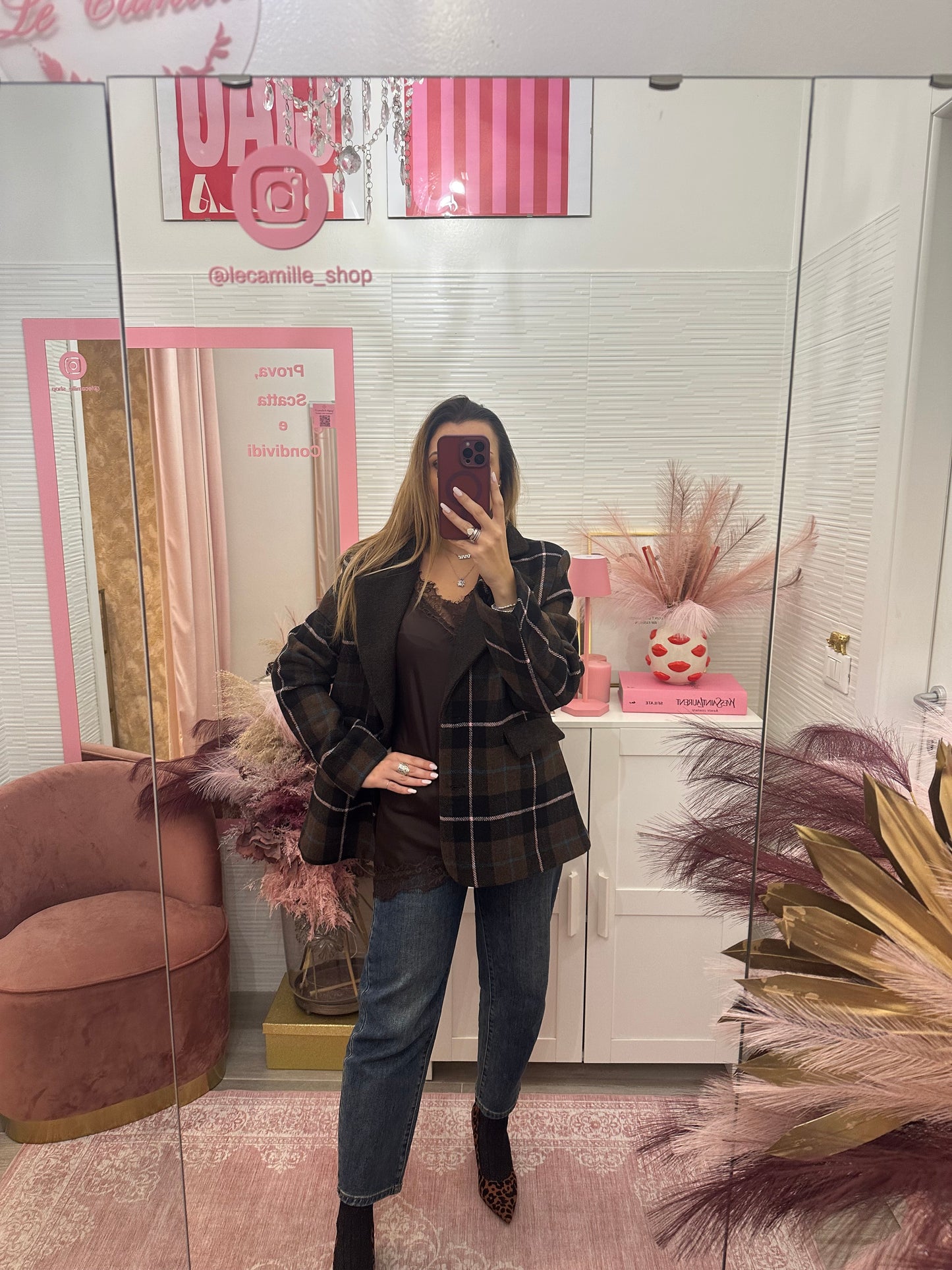 Giacca over a quadri