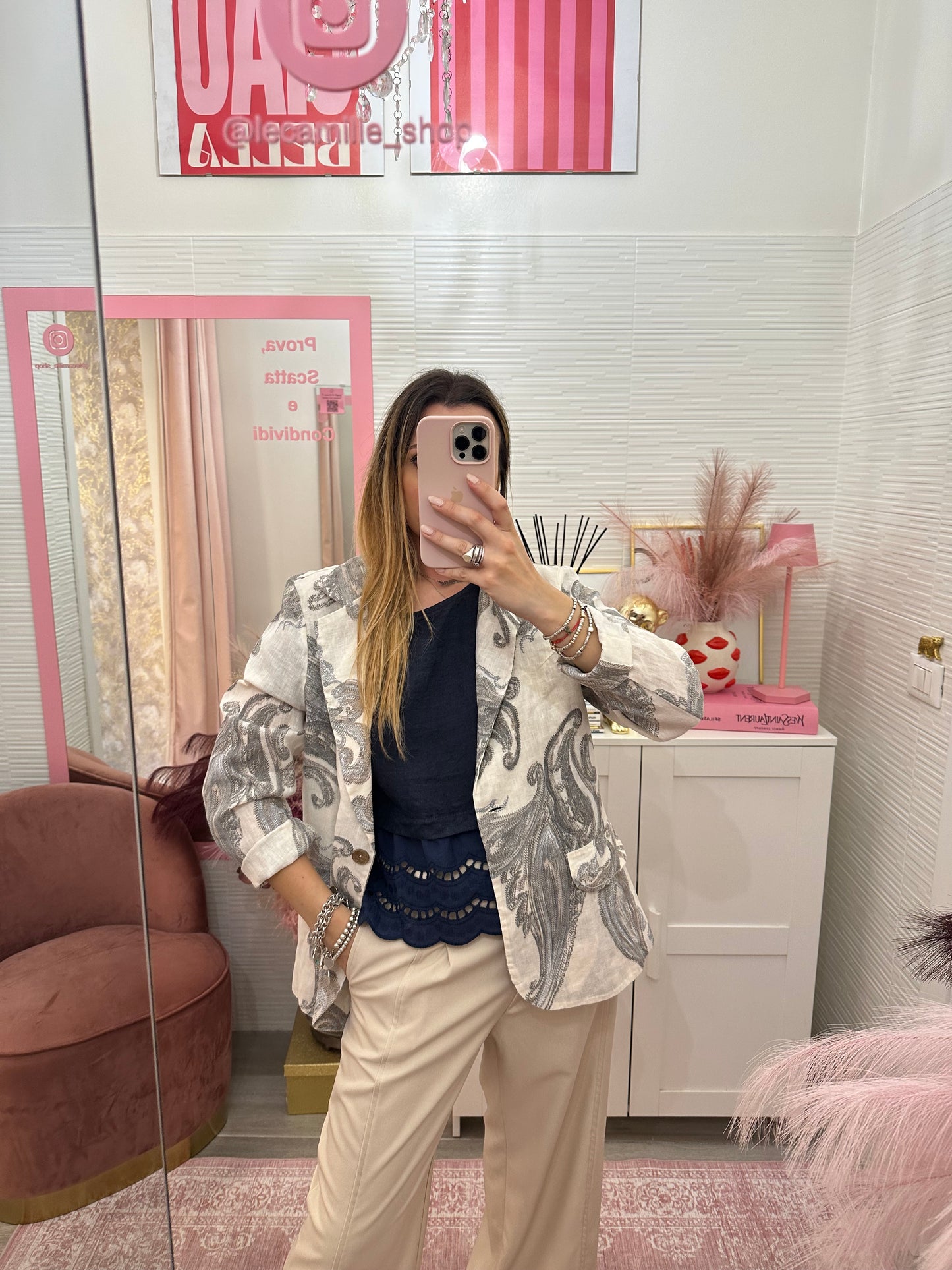 Blazer pasley in lino