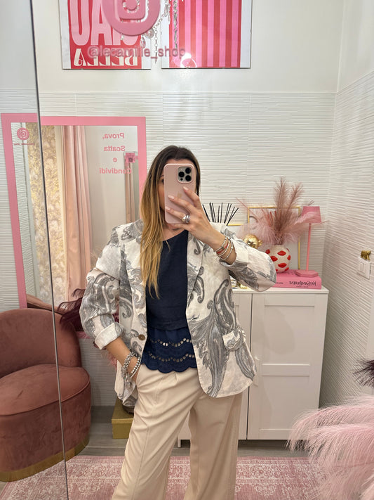 Blazer pasley in lino
