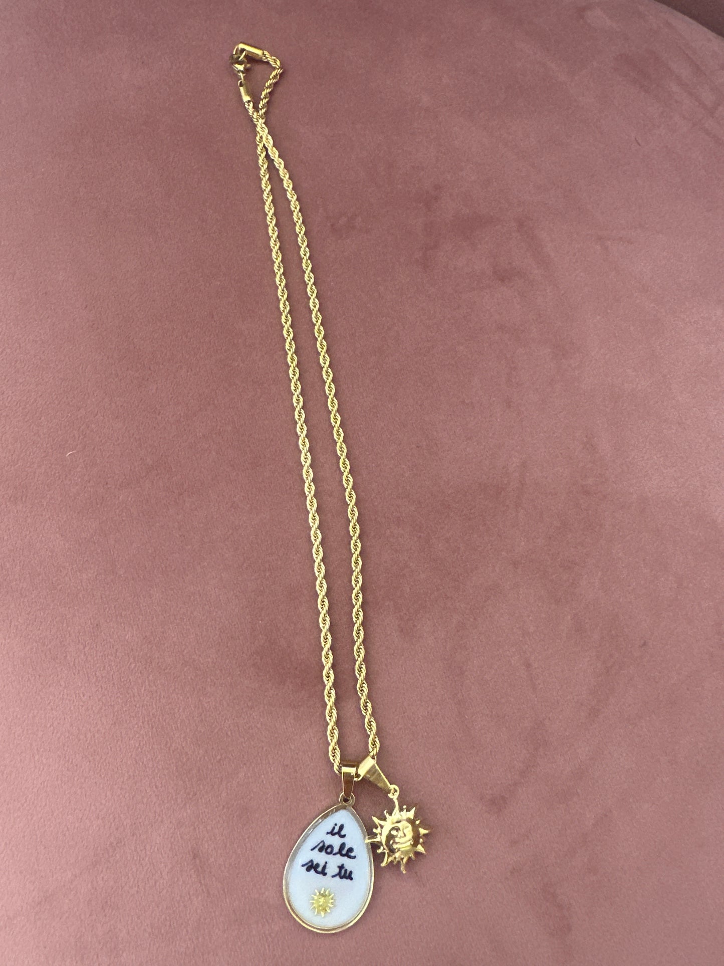Collana medaglietta