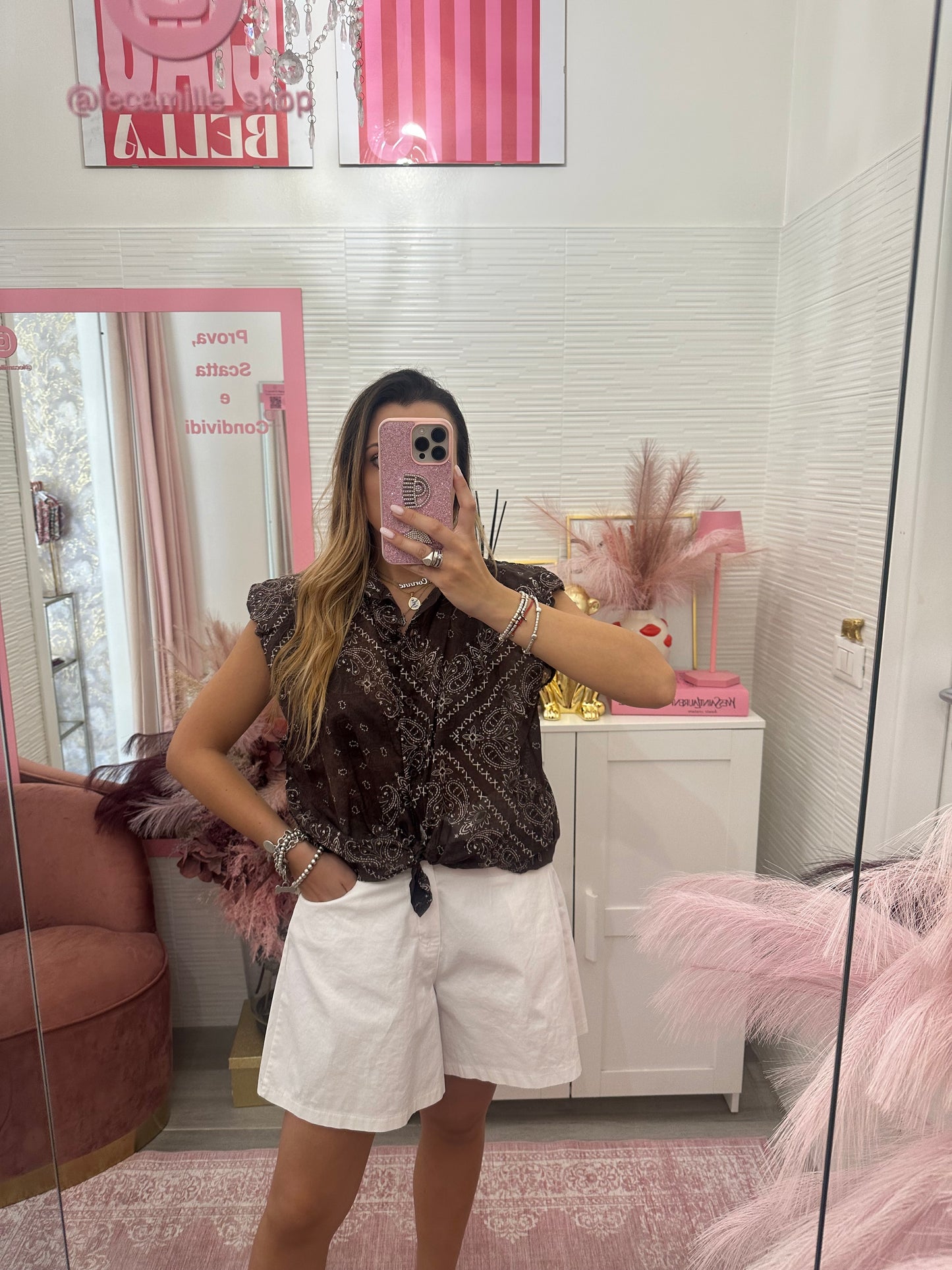 Camicia bandana moro