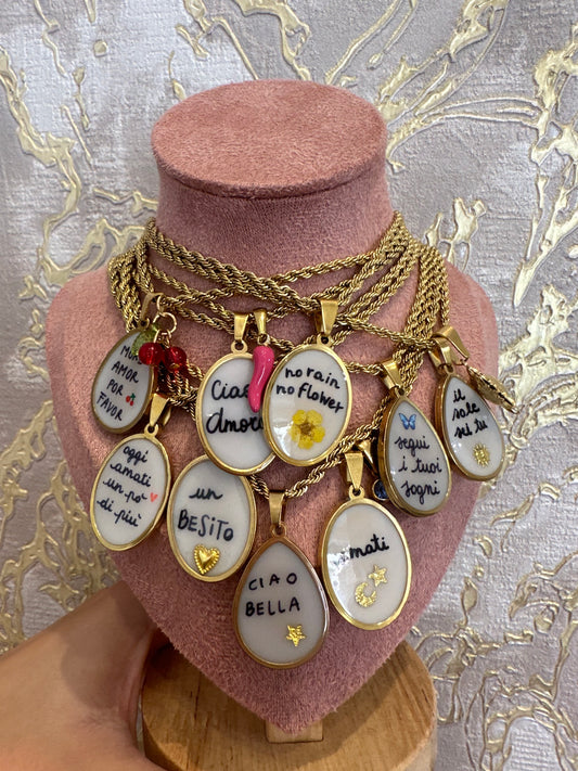 Collana medaglietta