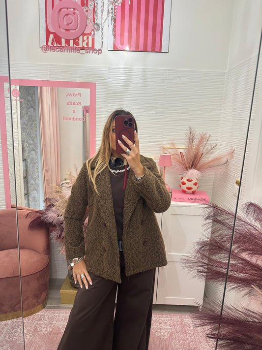 Cappottino corto Bouclè