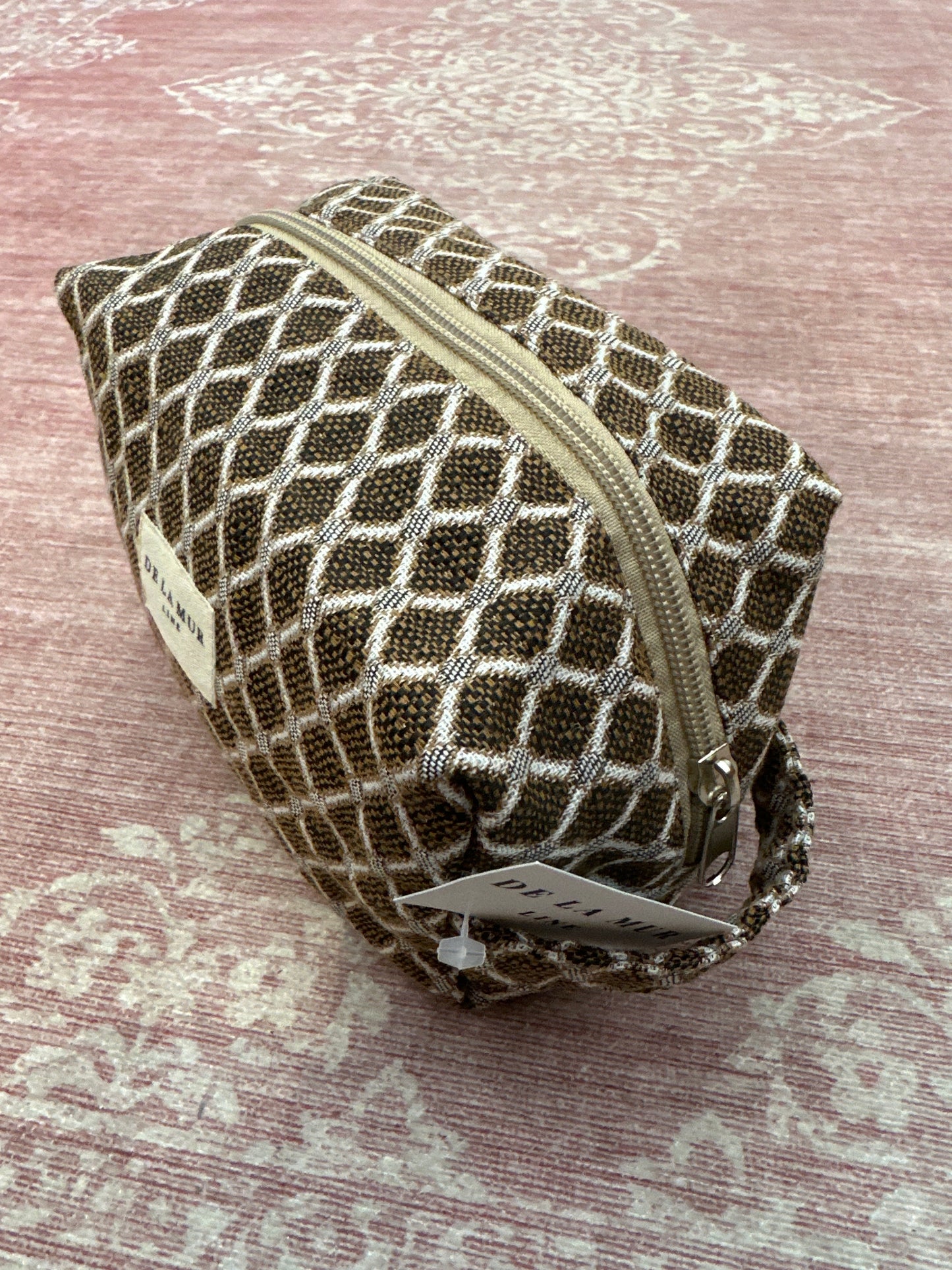 Beauty case medio caffè