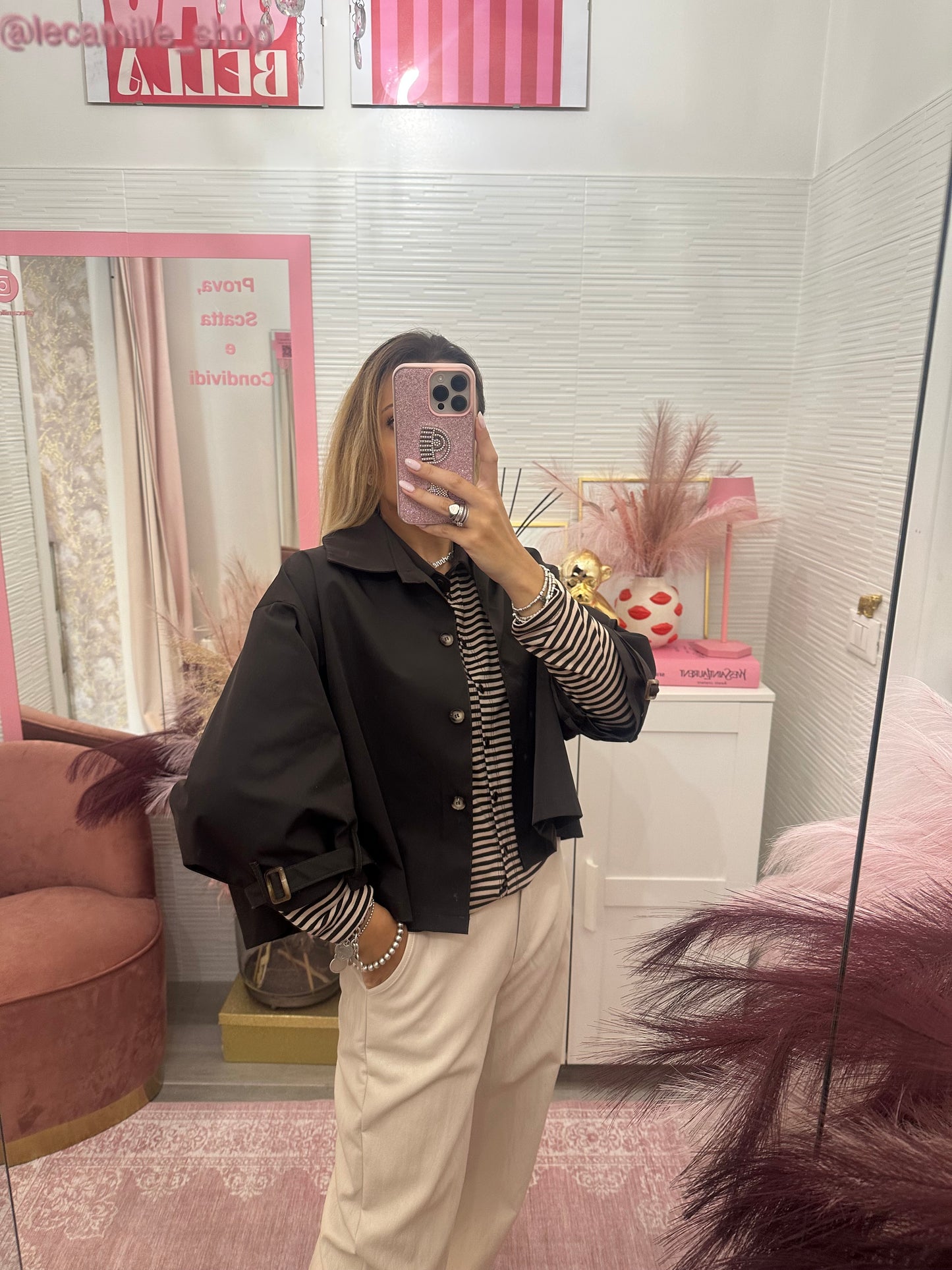 Trench leggero corto
