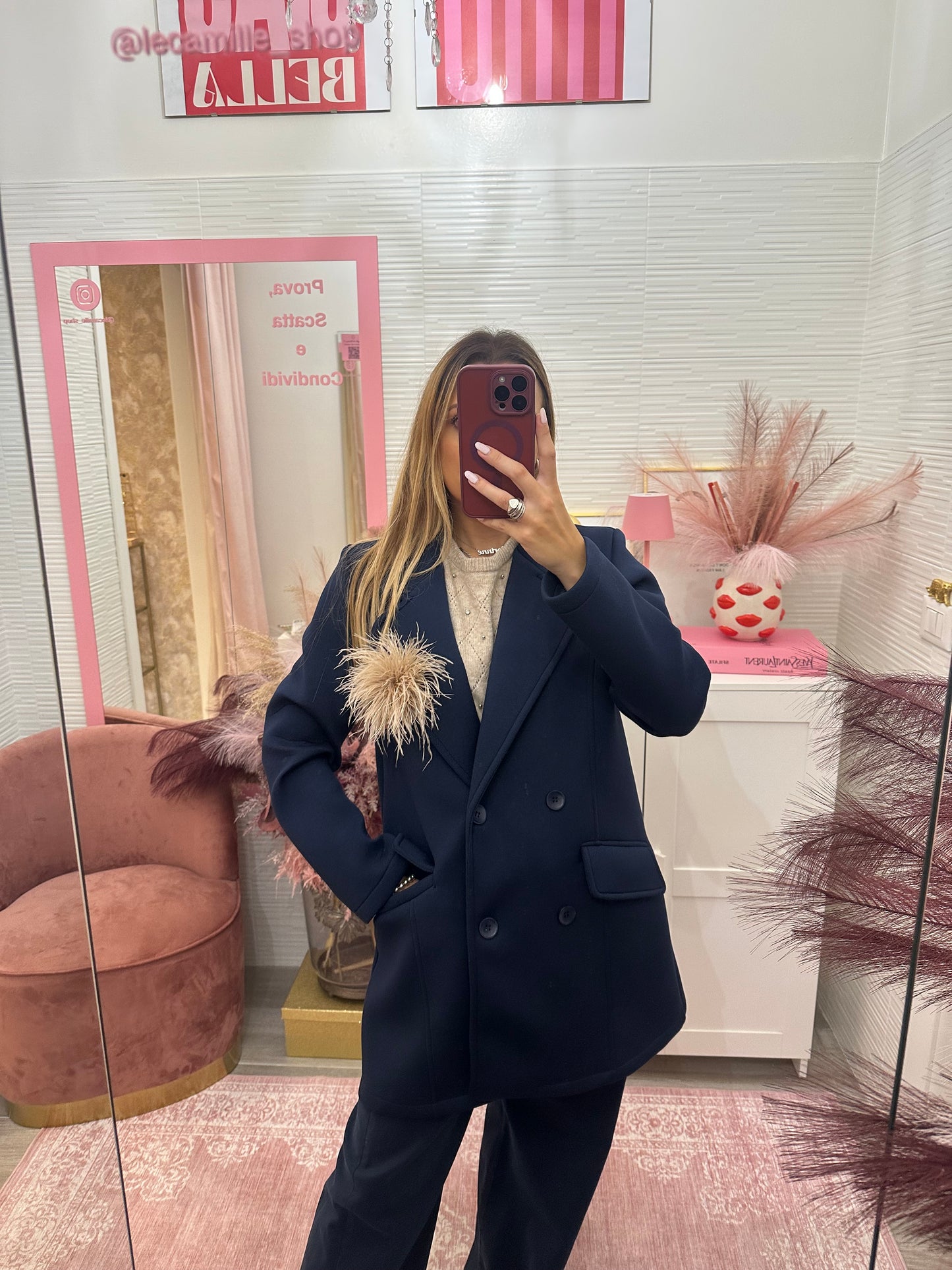 Cappotto doppiopetto over