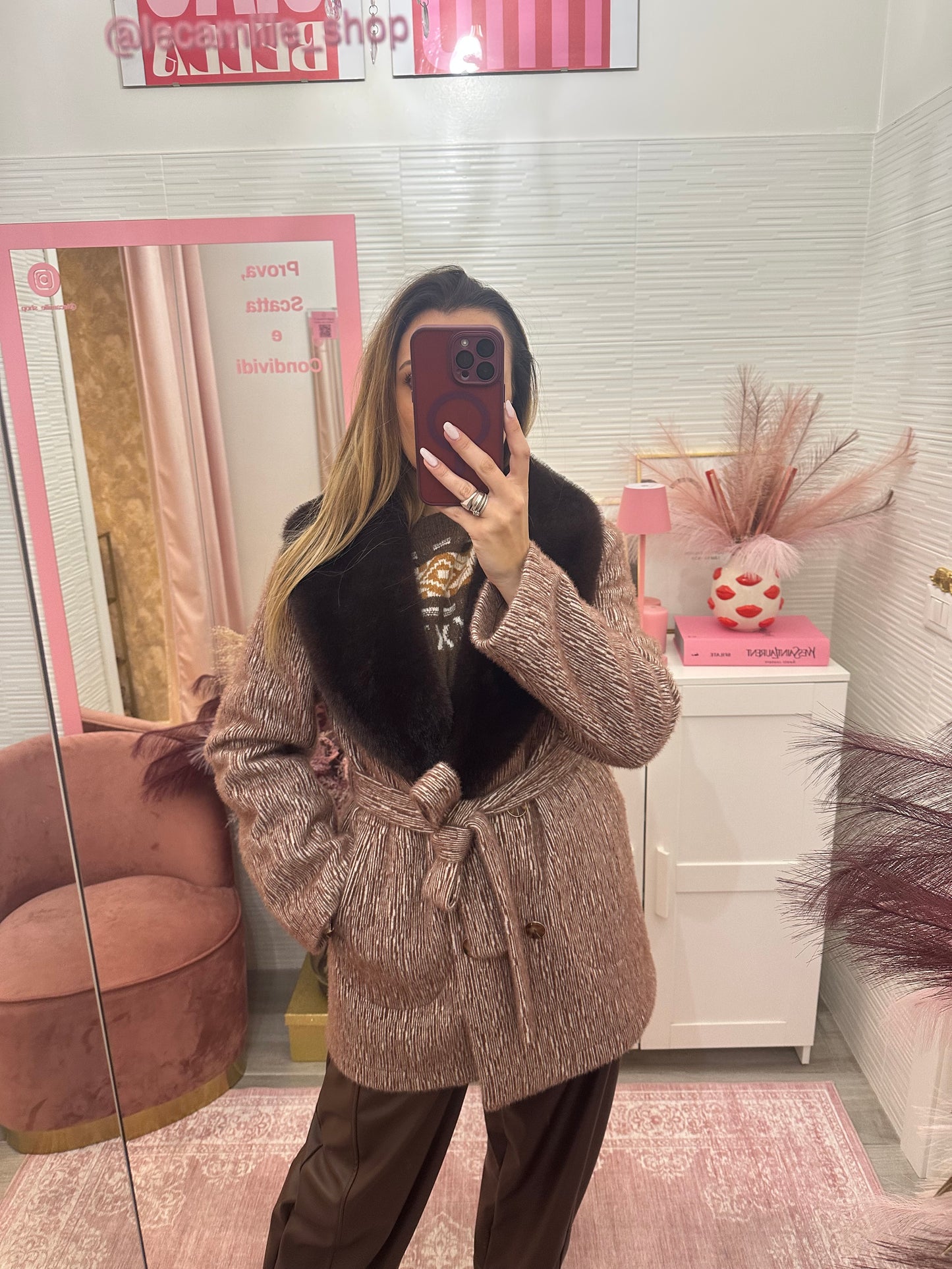 Cappottino double-face moro