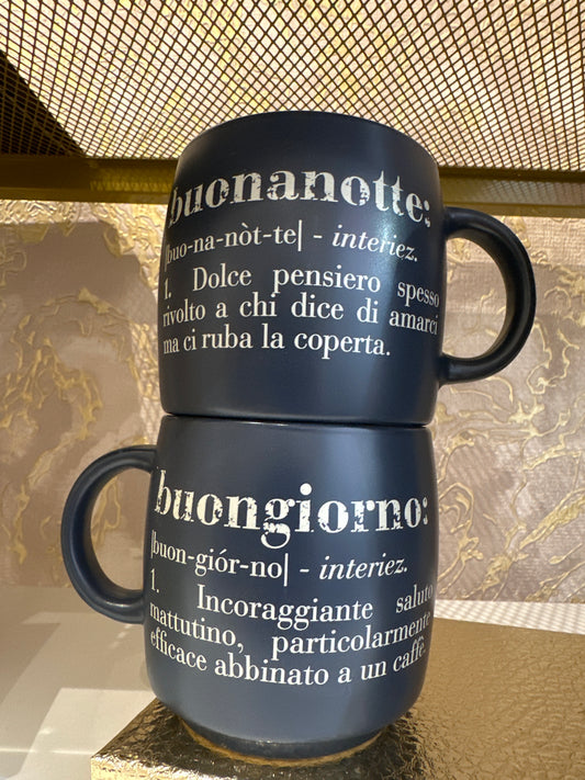Victionary tazza Buongiorno/Buonanotte