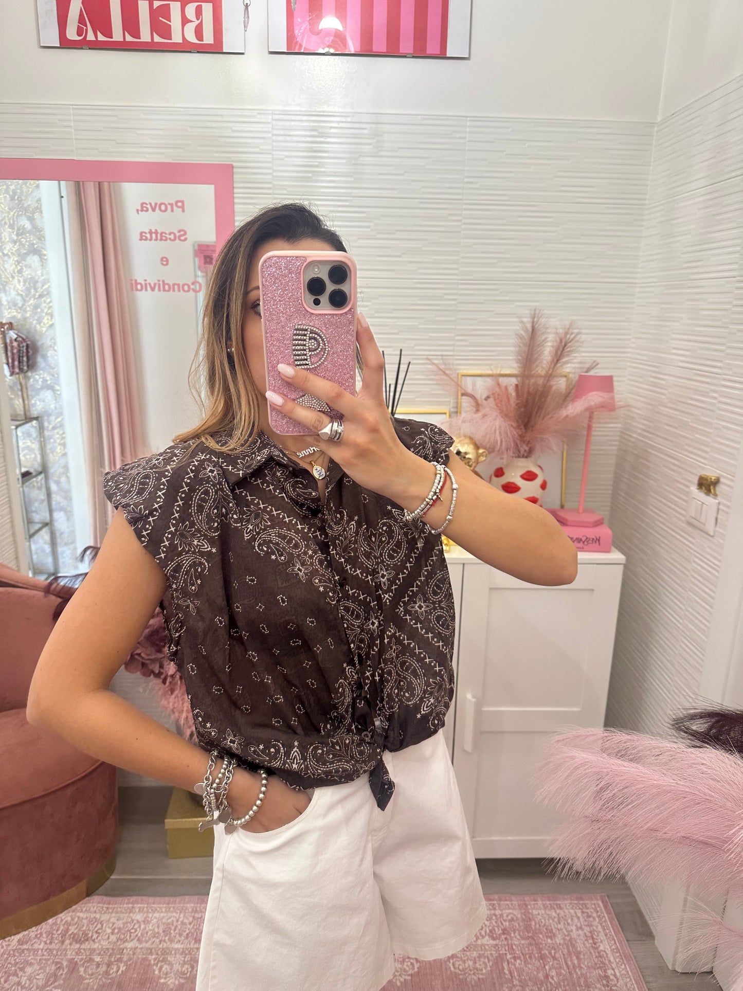 Camicia bandana moro