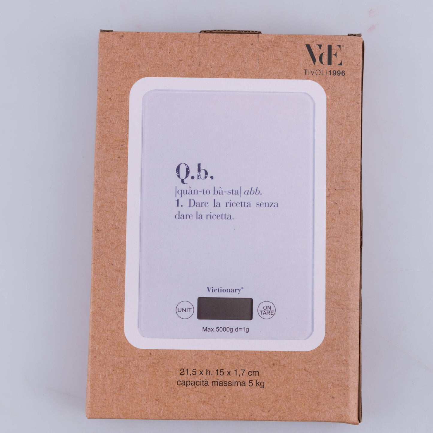 Bilancia Cucina Digitale Qb